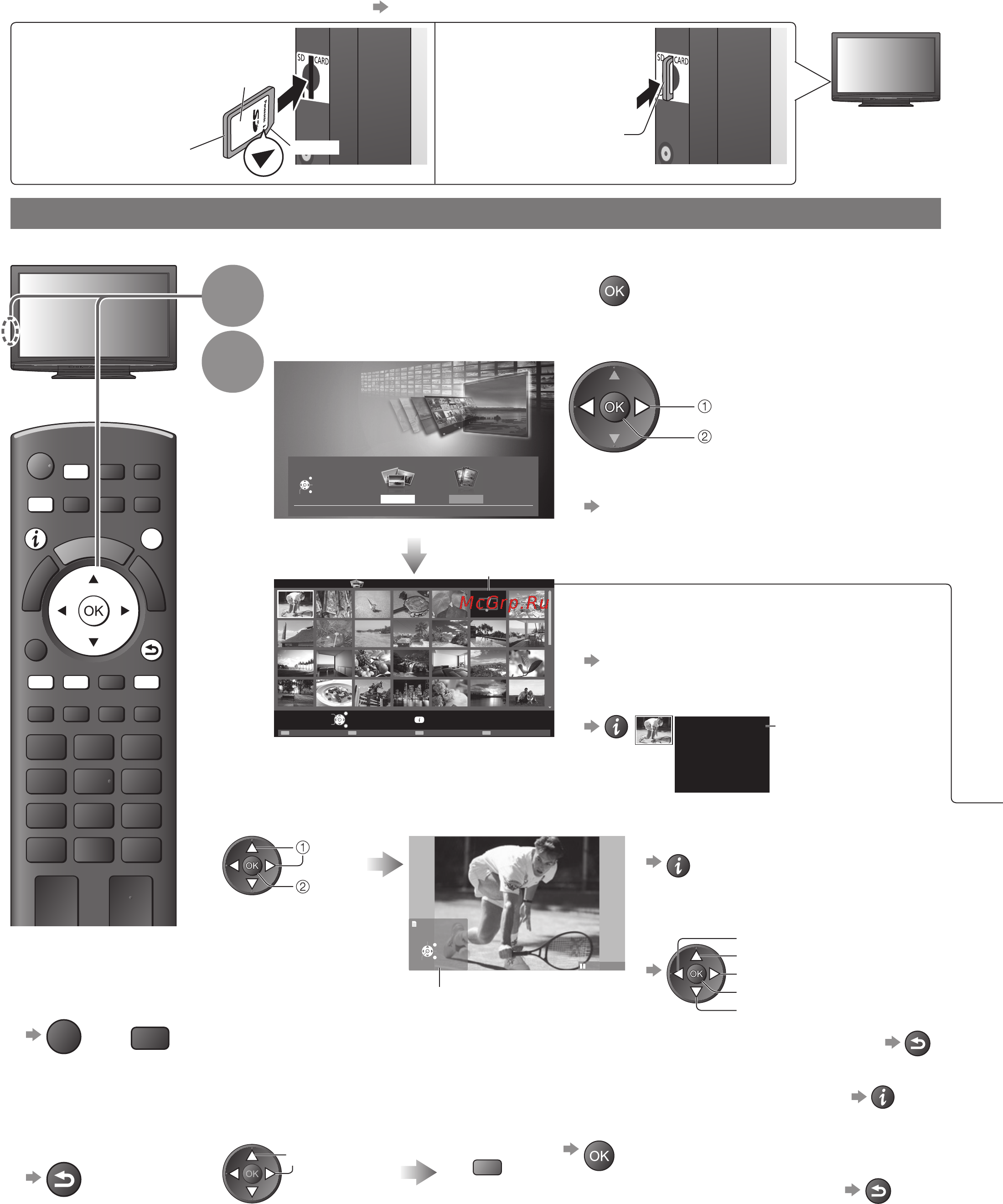 Panasonic TX-PR50 U20 [42/64] Использование медиаплеера