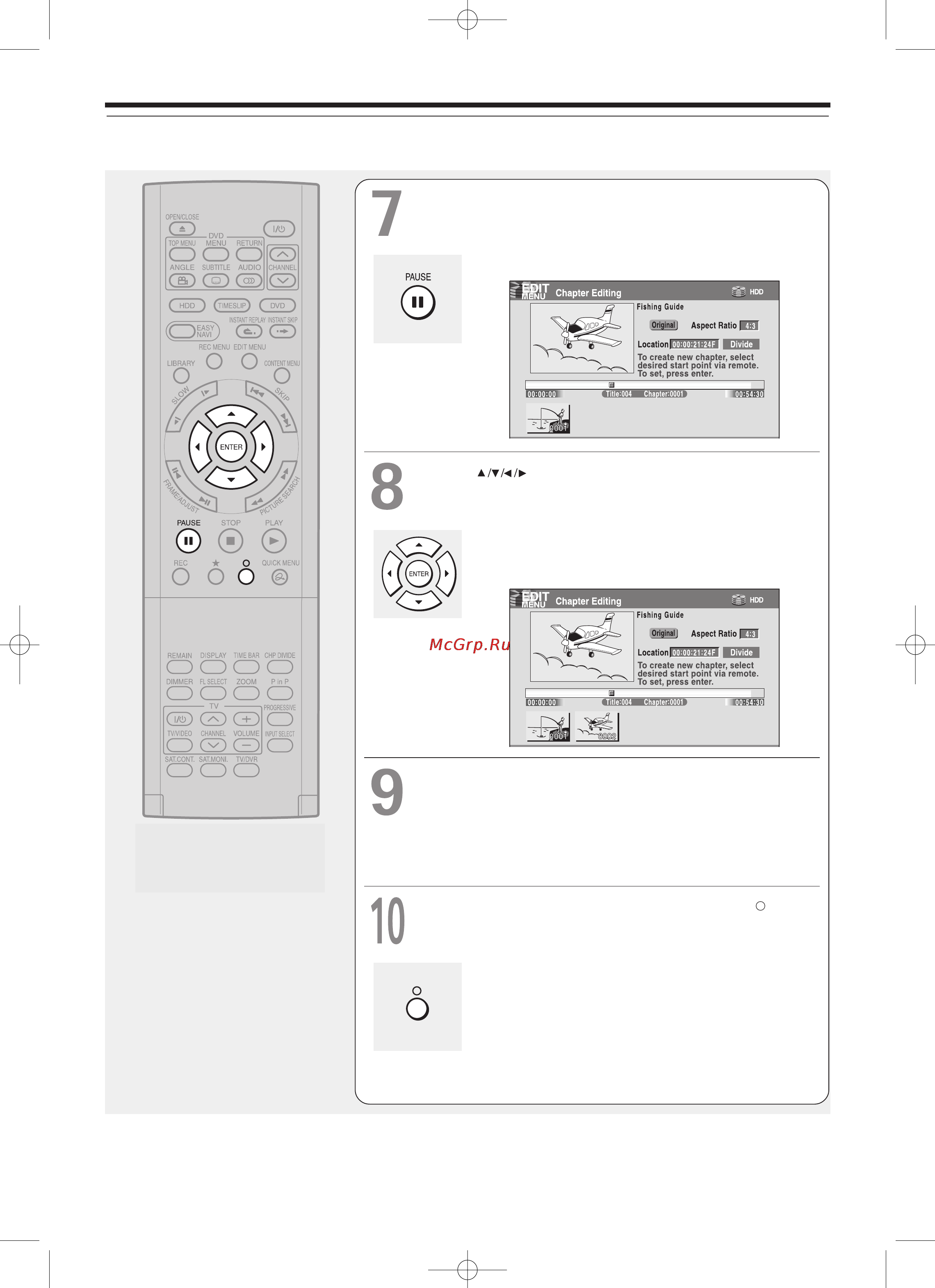 Toshiba RD-XS32SB [92/173] Редактирование
