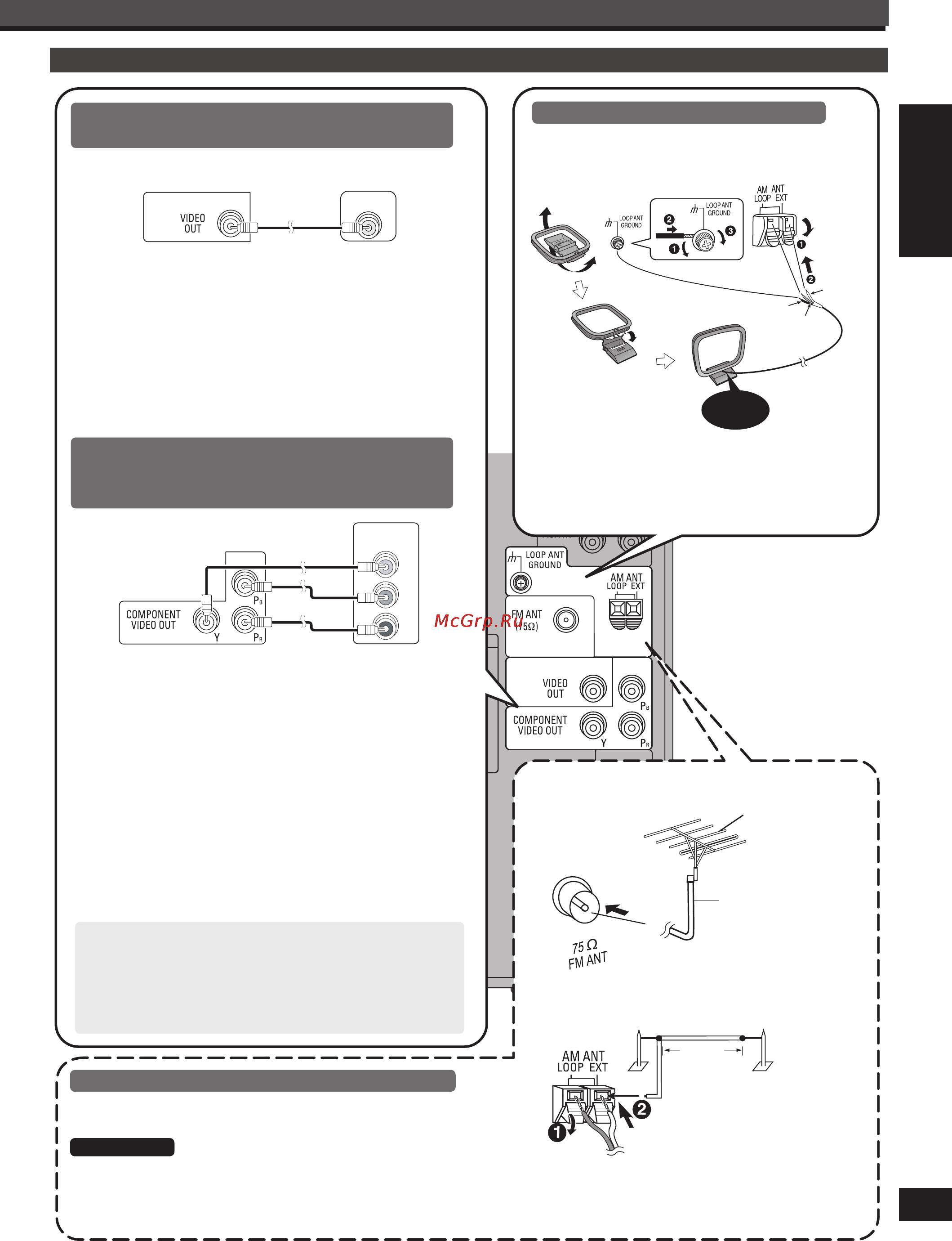Panasonic SC-VK480EE-K [11/80] Установка и настройка