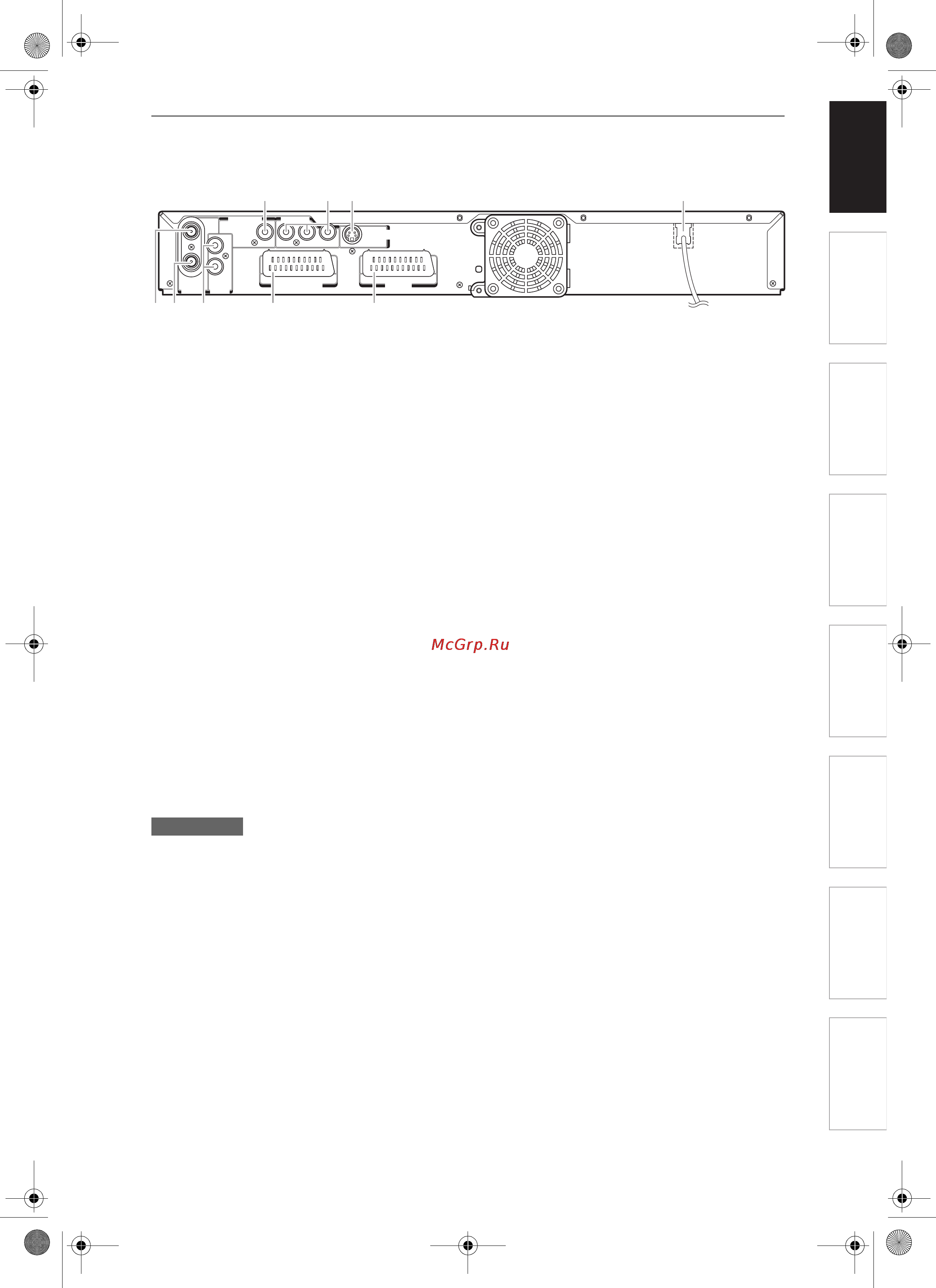 Toshiba RD-XS25SR [14/98] Задняя панель
