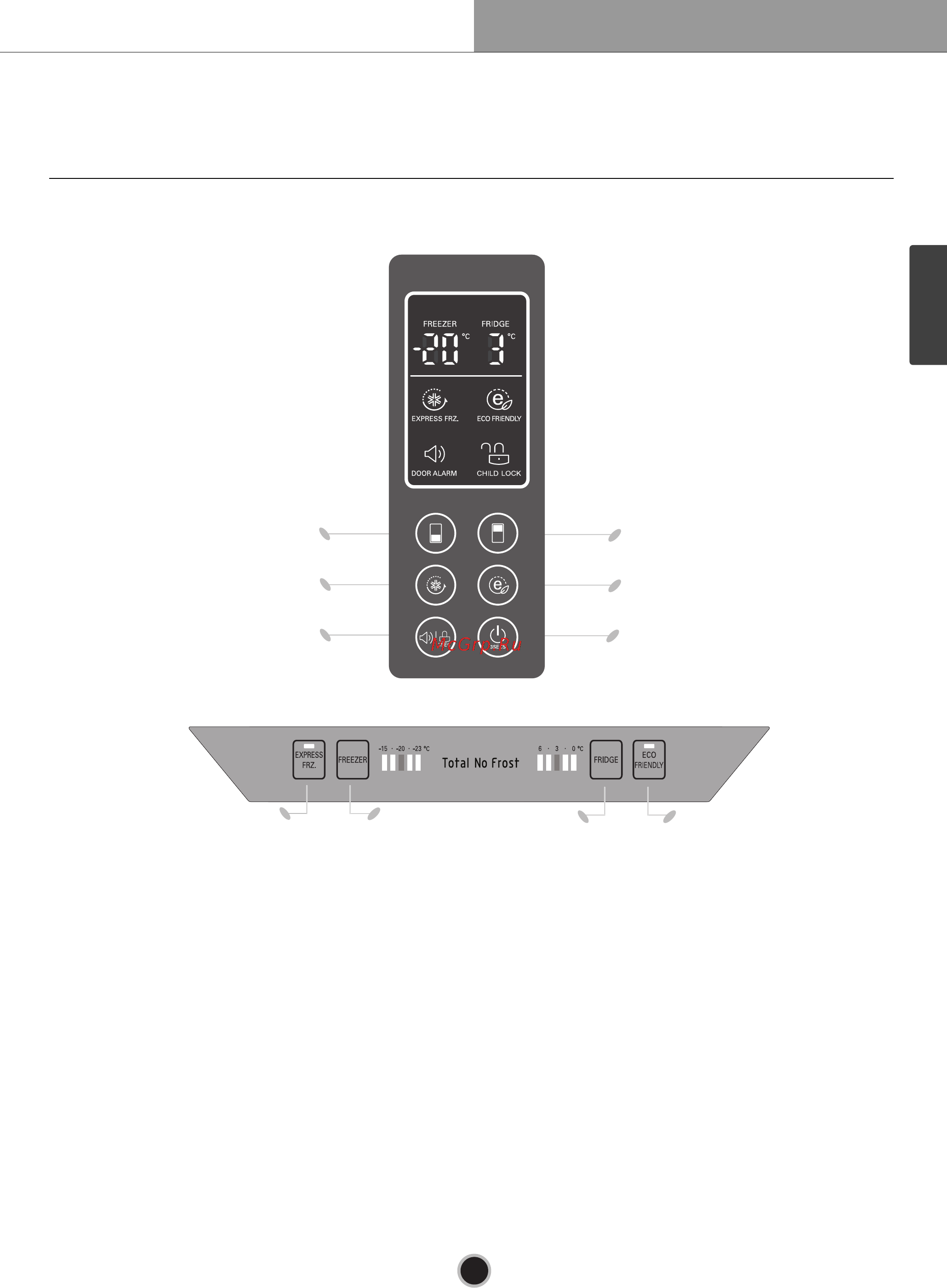 LG GW-B489EEQW [19/32] Выбор температуры и режимов работы