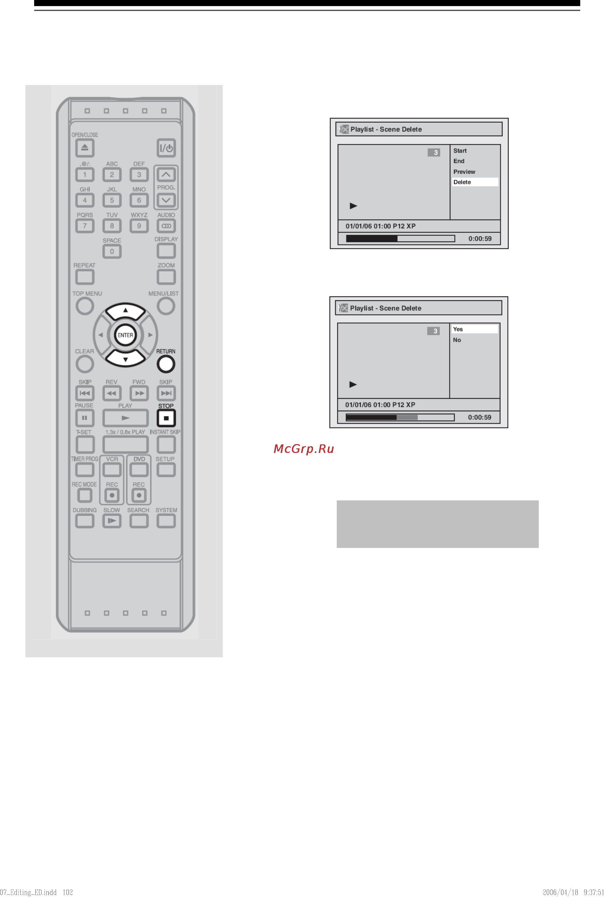 Toshiba D-VR40SE Инструкция по эксплуатации онлайн [105/148] 30242