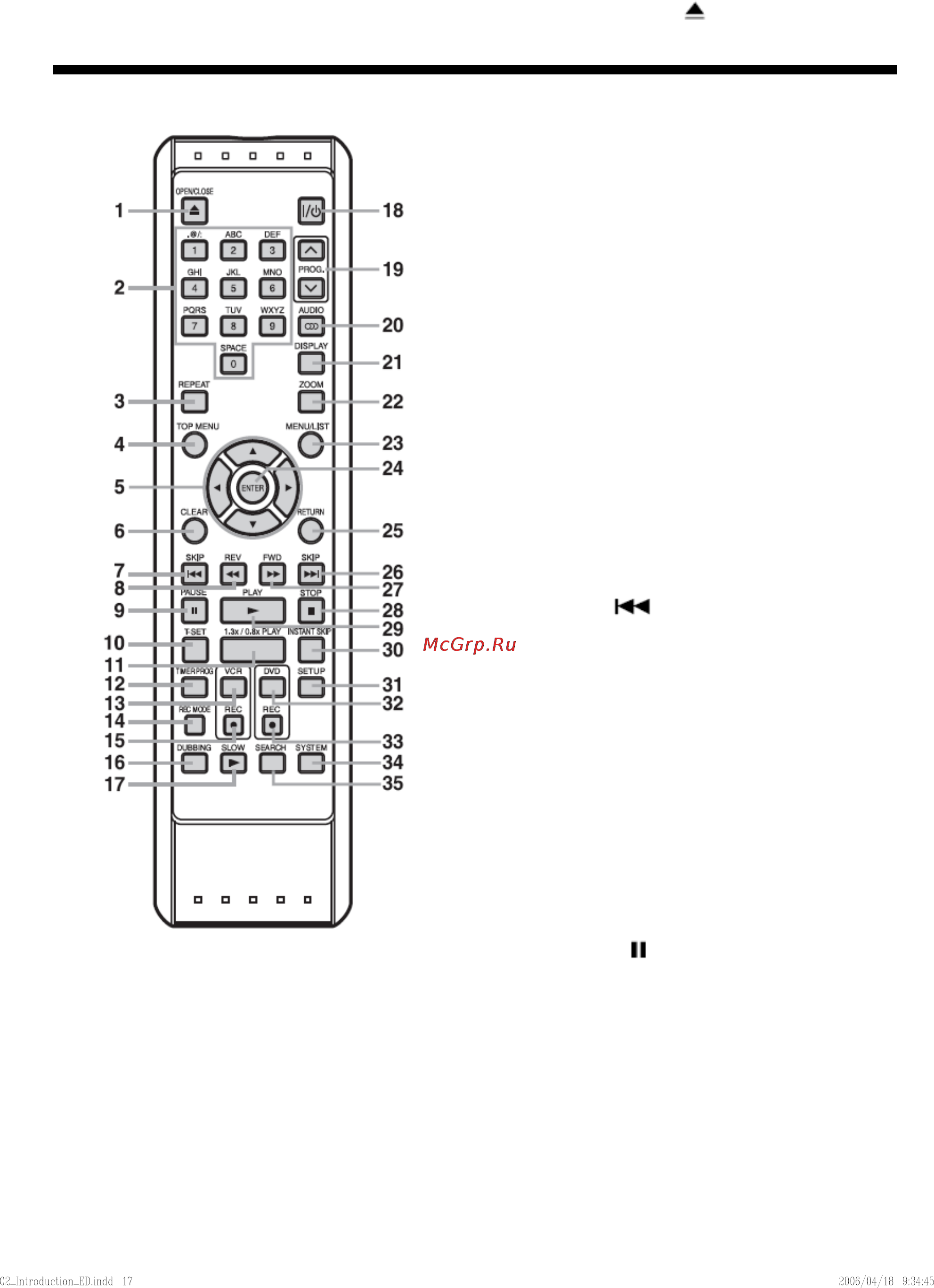Toshiba D-VR40SE Инструкция по эксплуатации онлайн [18/148] 30242