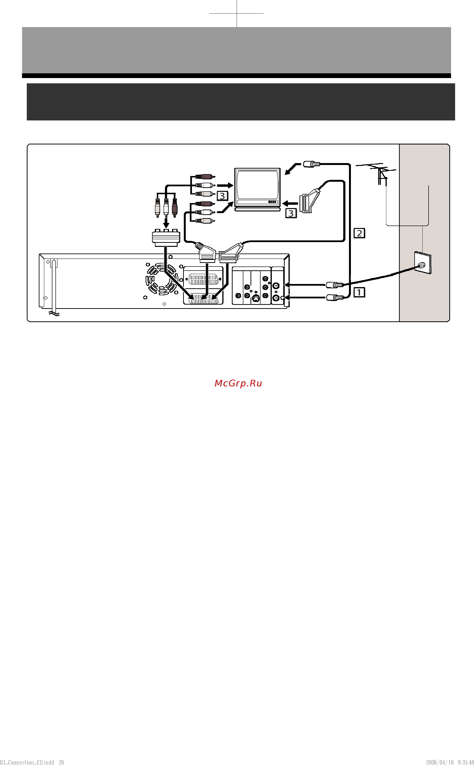 Toshiba D-VR40SE [27/148] Подключения