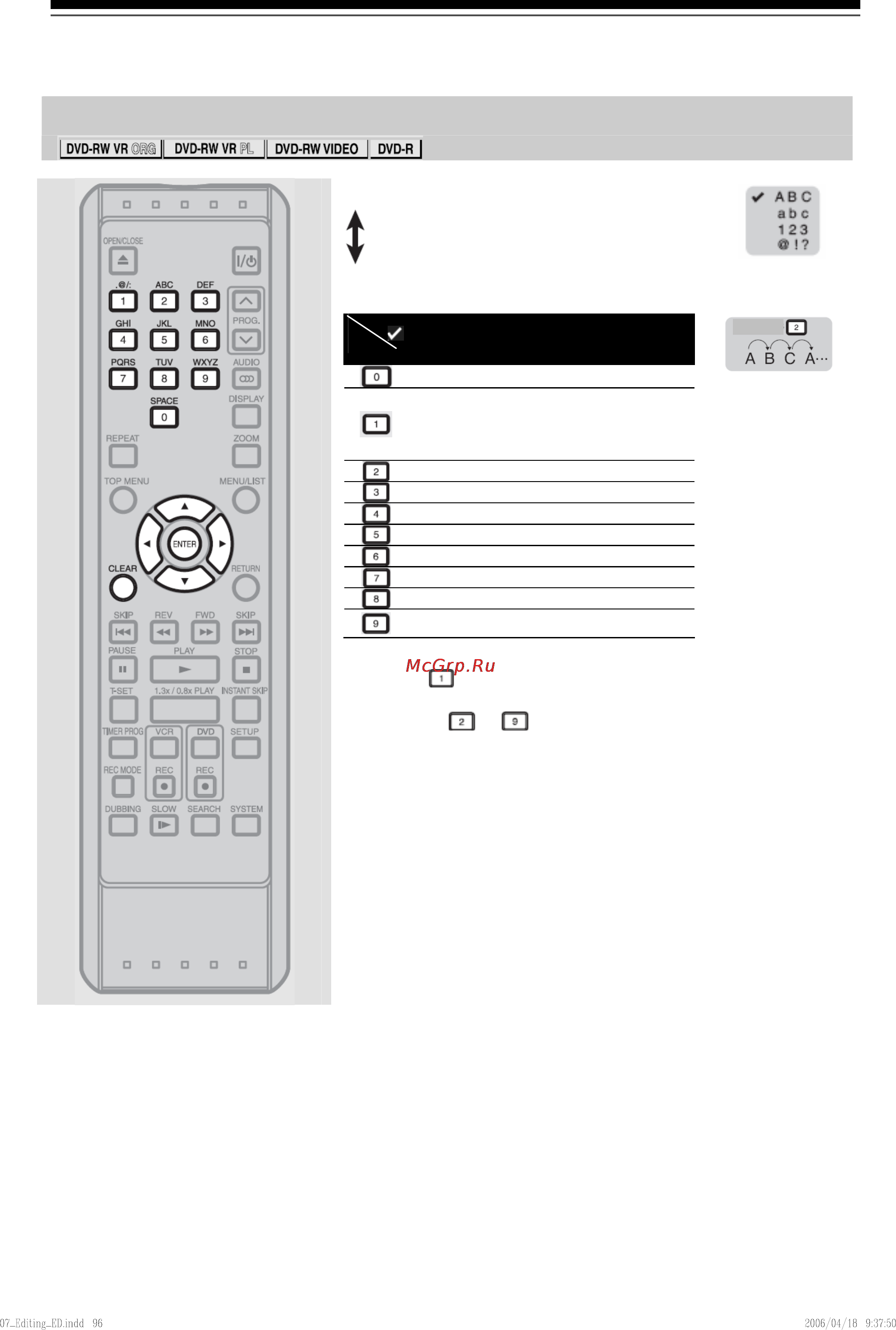 Toshiba D-VR40SE Инструкция по эксплуатации онлайн [99/148] 30242