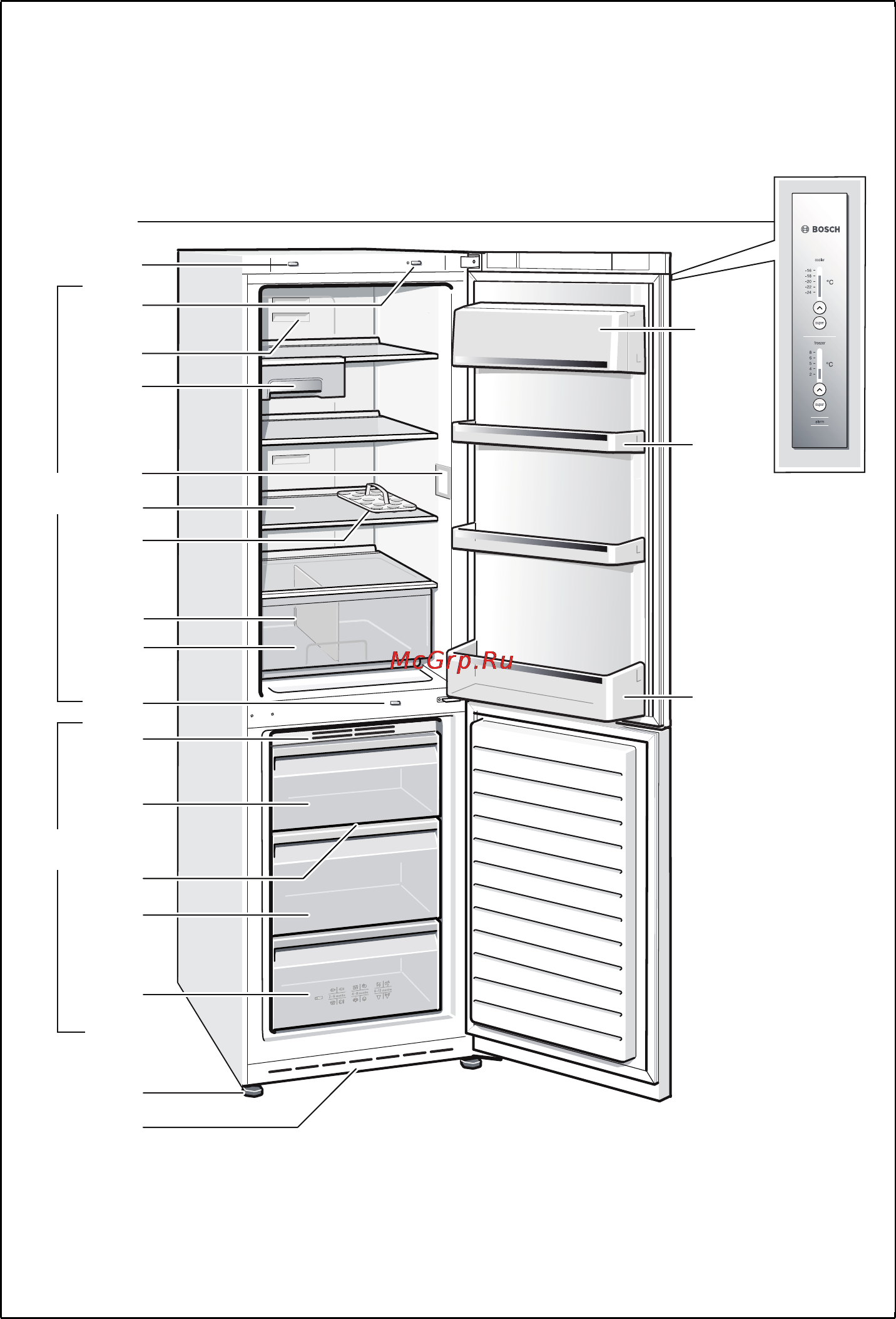 Bosch KGN39VL10R Инструкция по эксплуатации онлайн [23/27] 30311