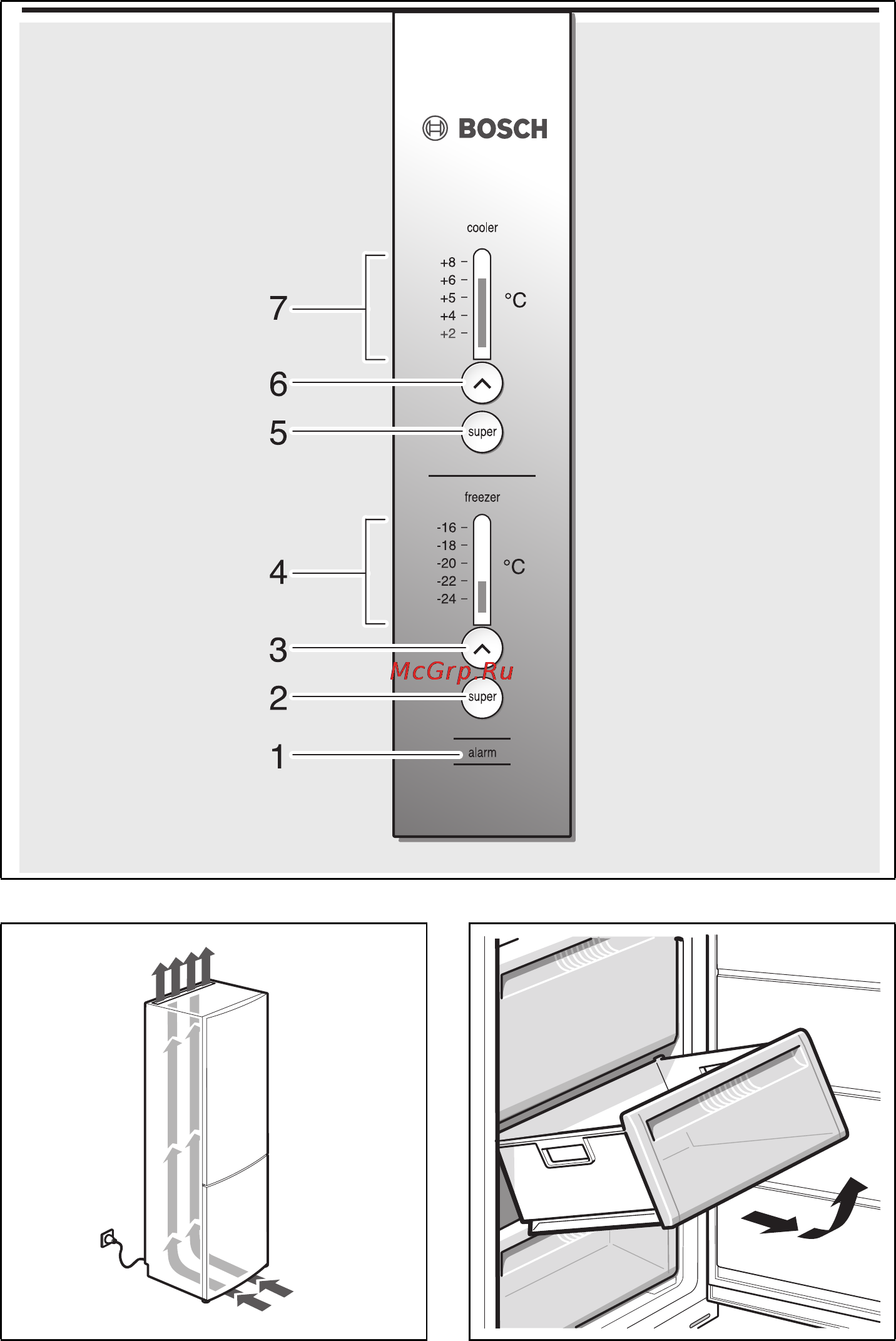 Bosch KGN39VL10R Инструкция по эксплуатации онлайн [24/27] 30311