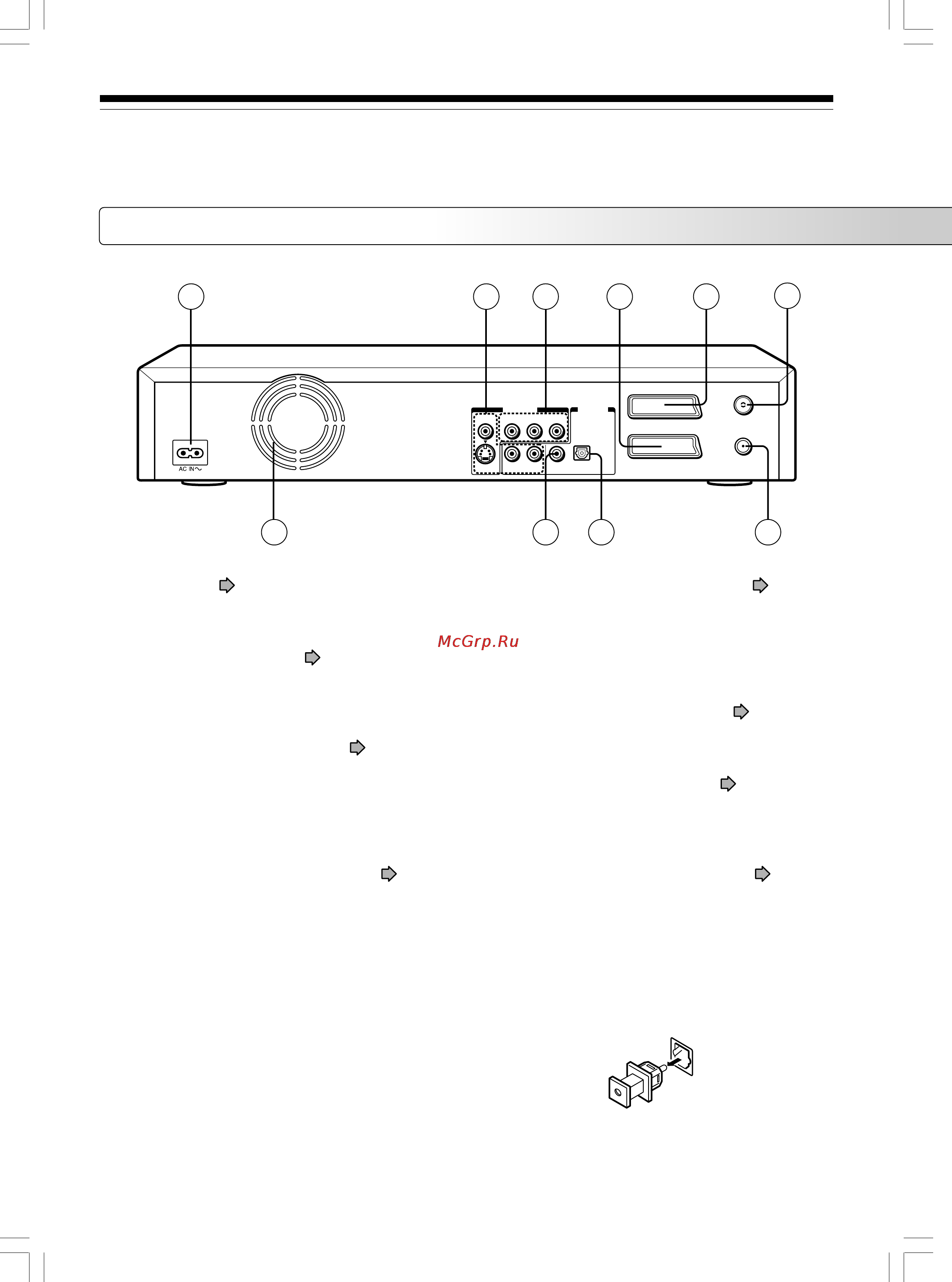 Toshiba D-R1SG [14/142] Задняя панель