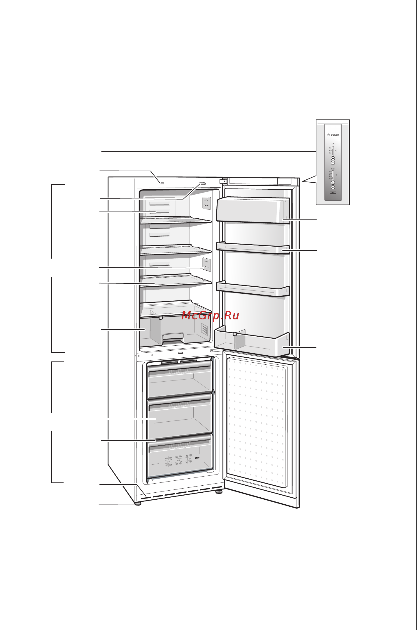 Bosch KGN36X45 Инструкция по эксплуатации онлайн [24/28] 30355