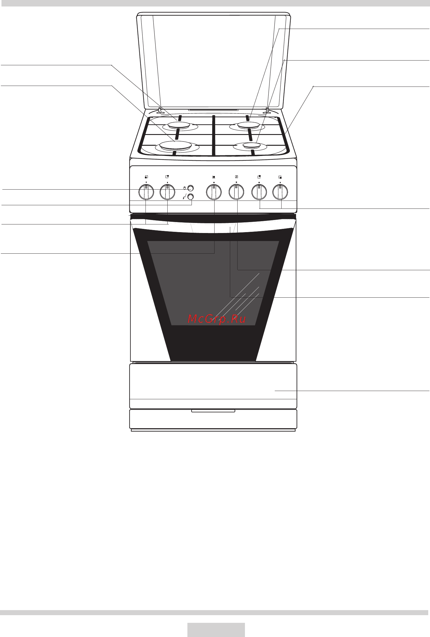 Hansa FCGW 57001030 [11/68] Описание устройства