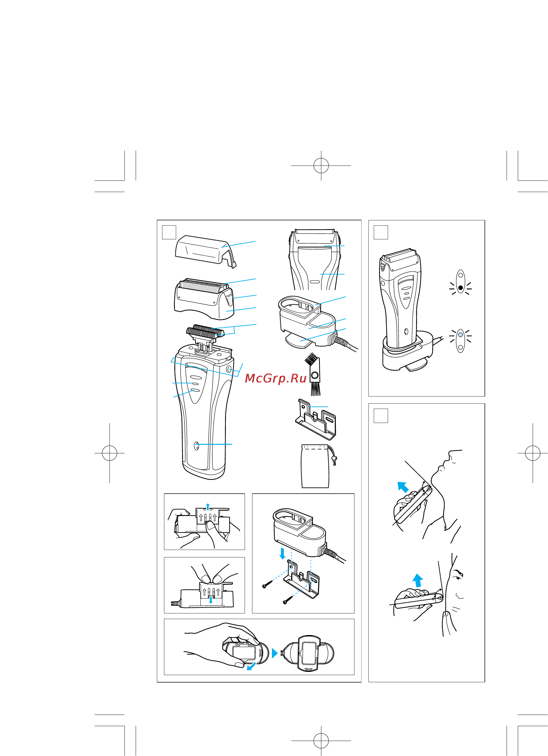 Panasonic ES 7016 Инструкция по эксплуатации онлайн [2/80] 30419