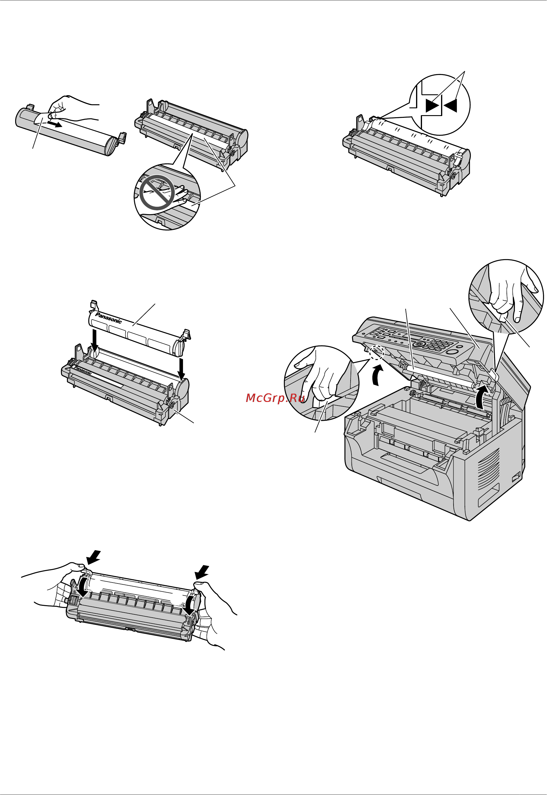 Panasonic KX-MB2051RUB [15/172] Введение и установка