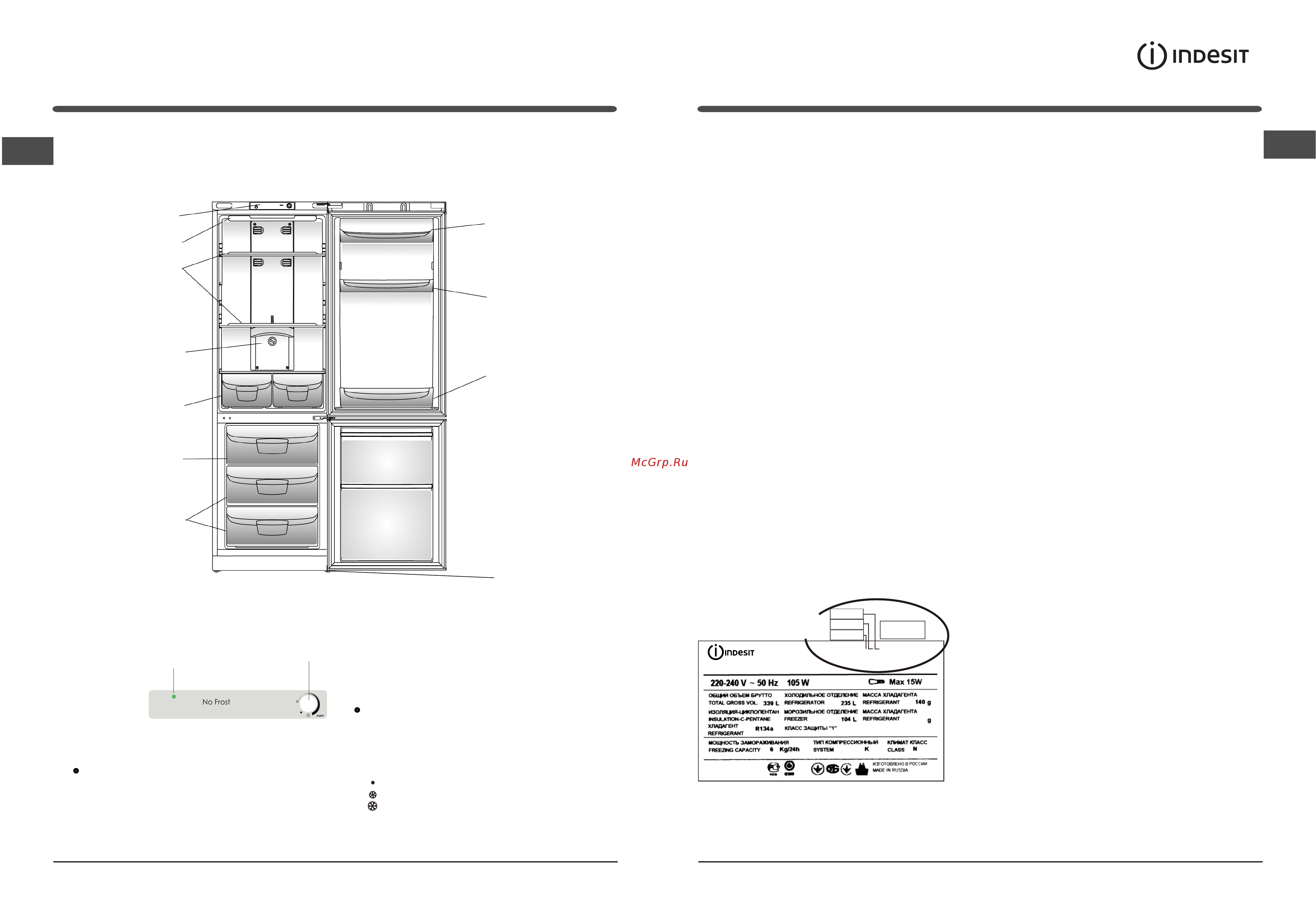 Indesit BIA 16 NF S [7/12] Неисправности и методы их устранения