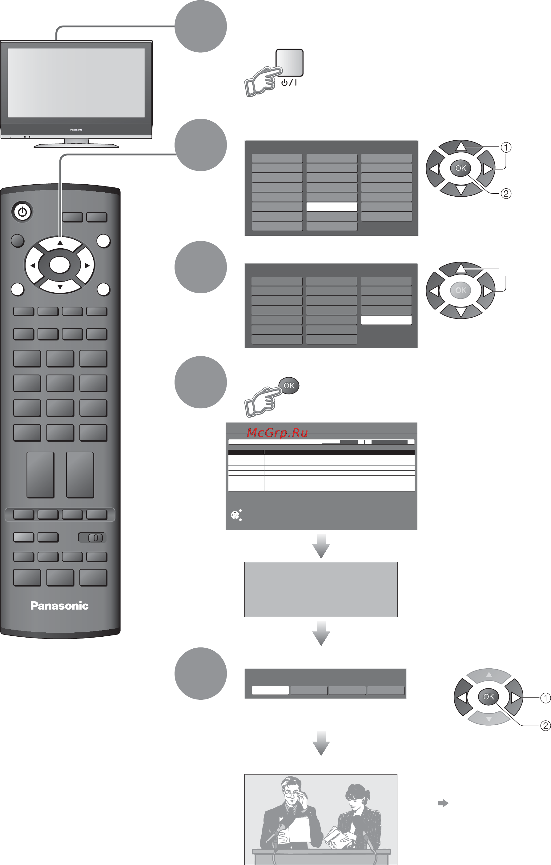 Panasonic TX-R32LX70K [10/40] Автоматическая установка