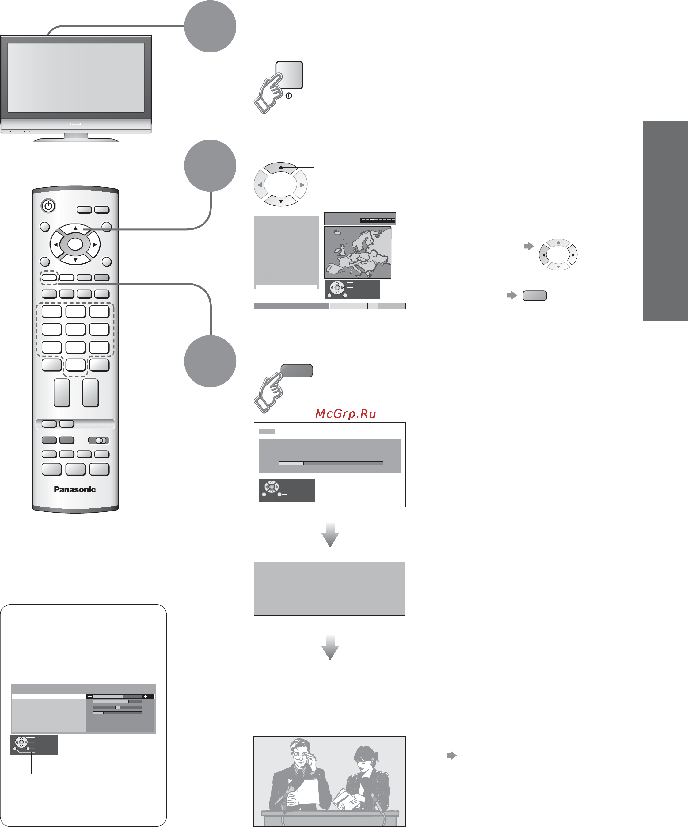 Panasonic TX-R26LM70K [9/32] Cтрана