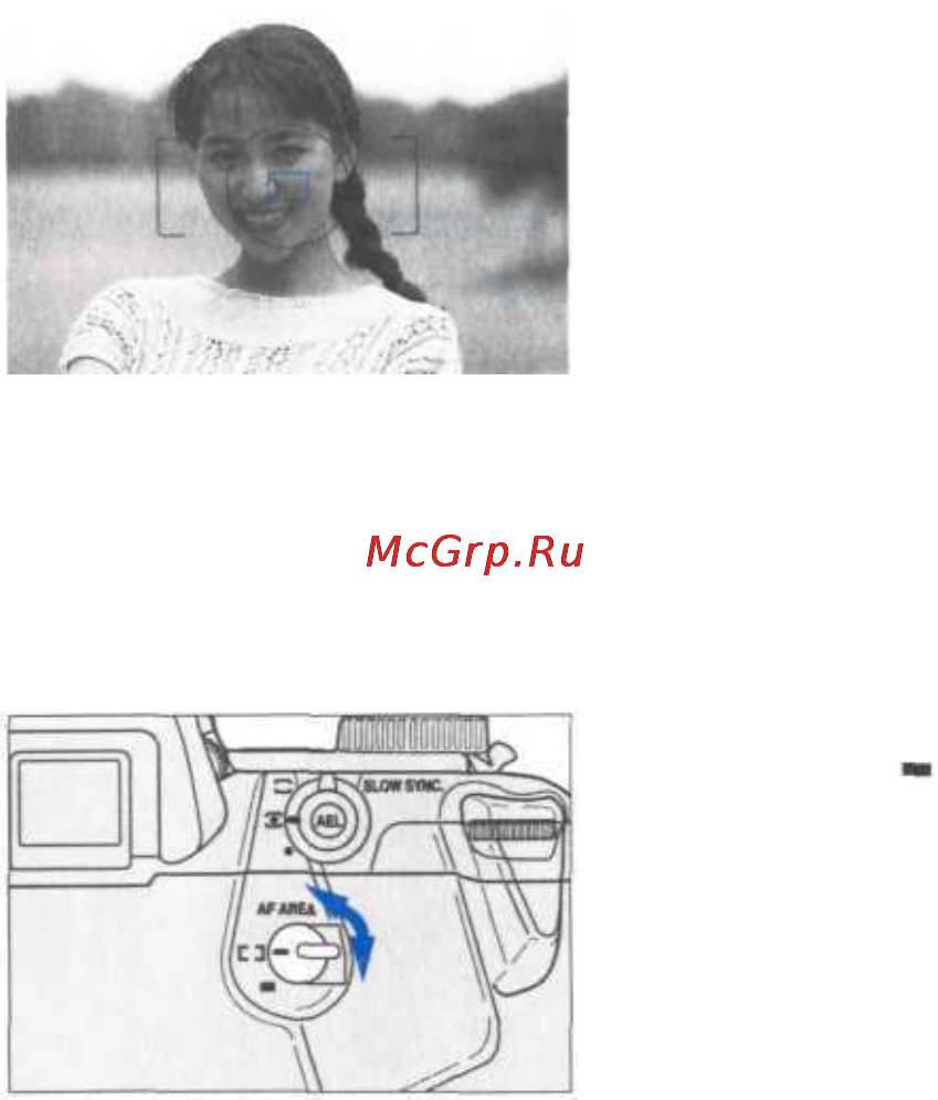 Minolta Dynax 600si Classic [29/94] Выбор зоны измерения автофокуса