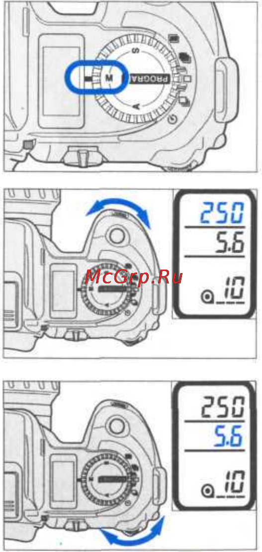 Minolta Dynax 600si Classic [44/94] Ручная установка экспозиции м