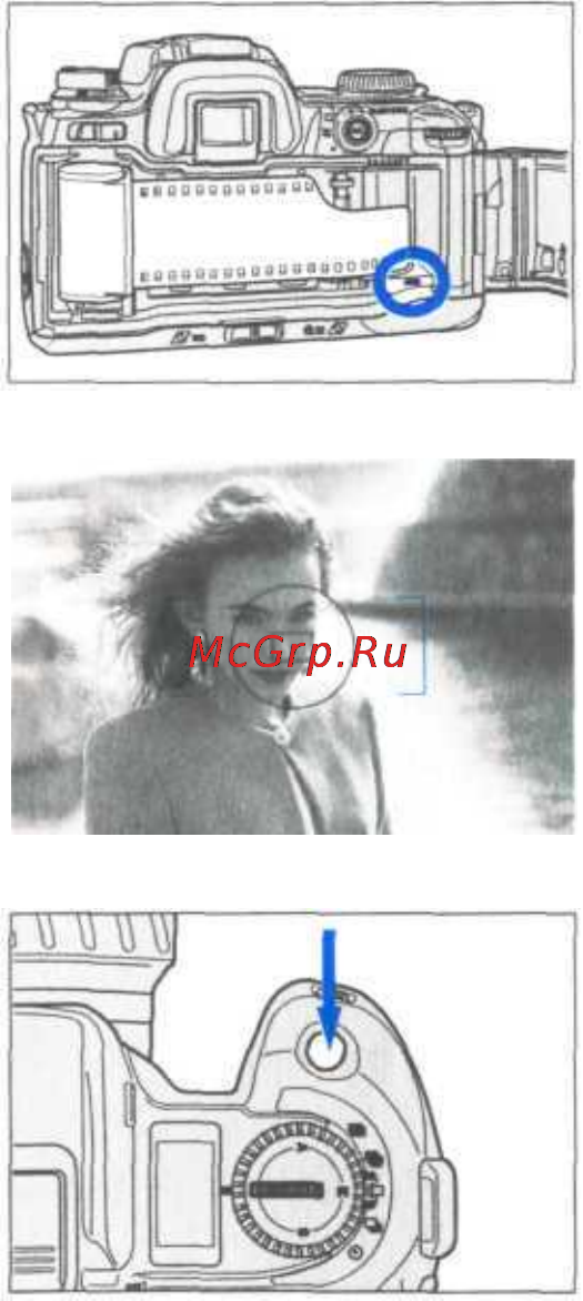 Minolta Dynax 600si Classic [9/94] Фокусировки в видоискателе слегка