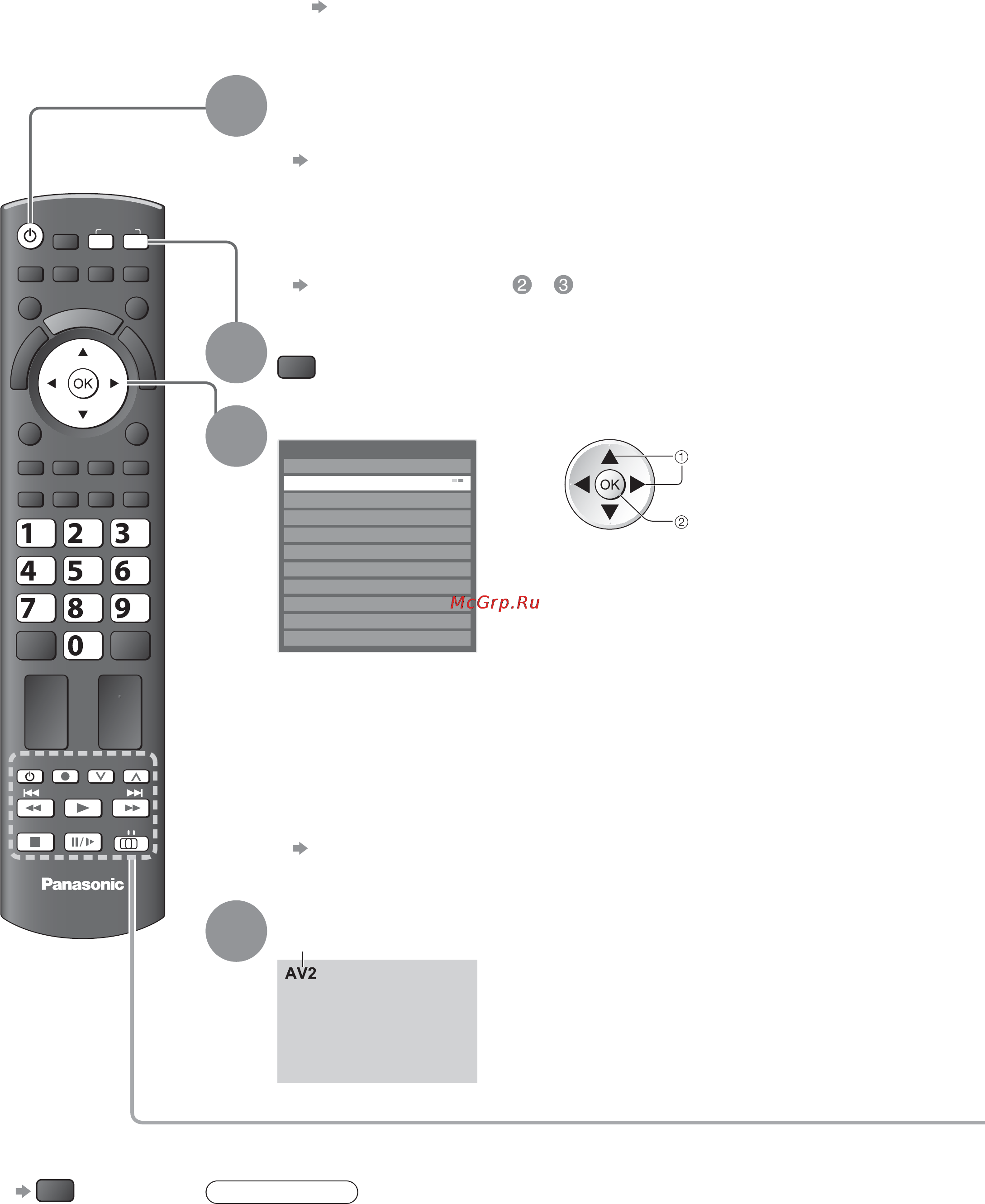 Panasonic TX-PR42 GT20 [22/92] Просмотр с внешнего входа