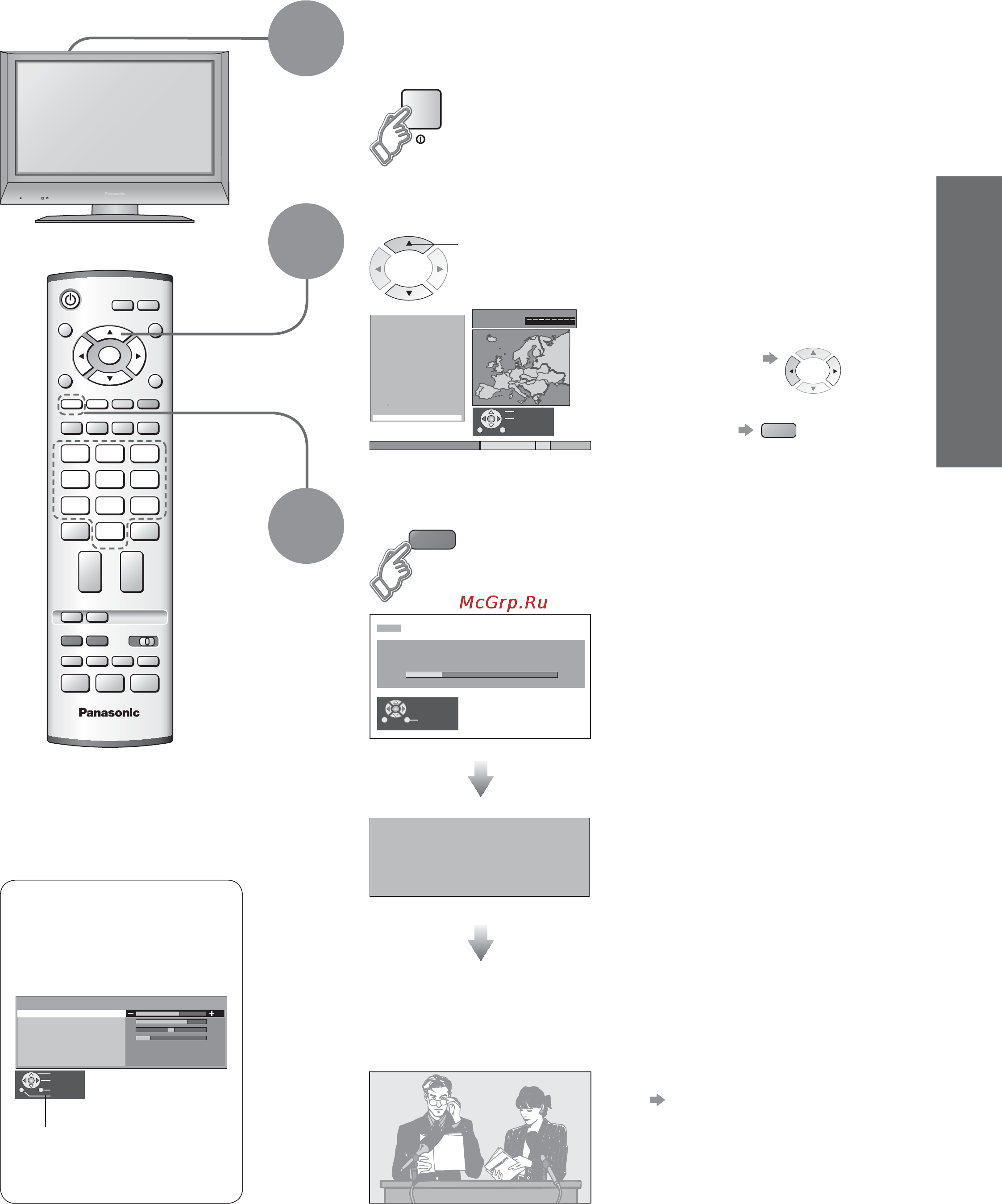 Panasonic TX-R26LE7KH [9/32] Cтрана