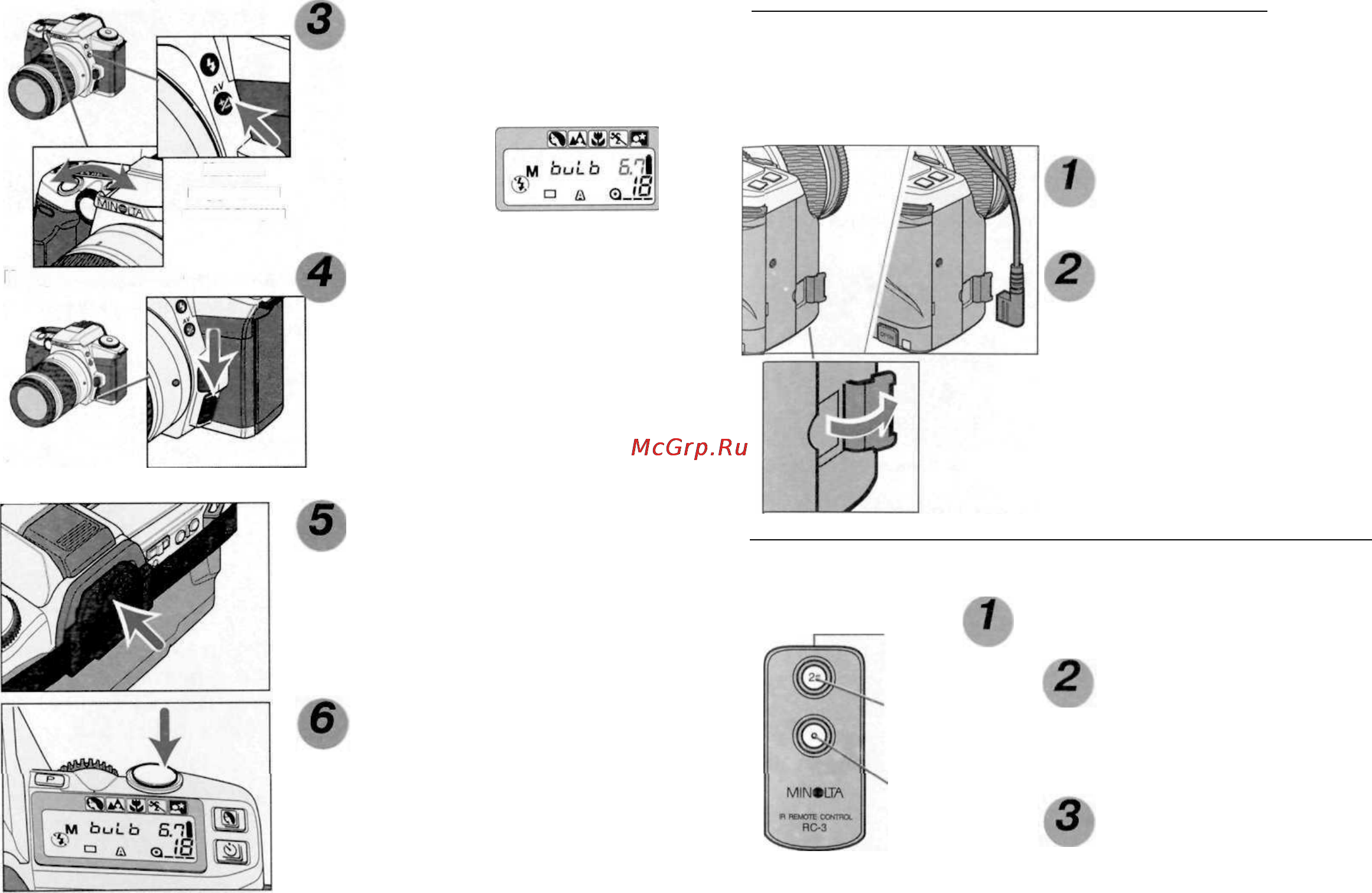 Minolta Dynax 4 [41/63] Remote cord rc 1000s короткий или rc 1000l длинный