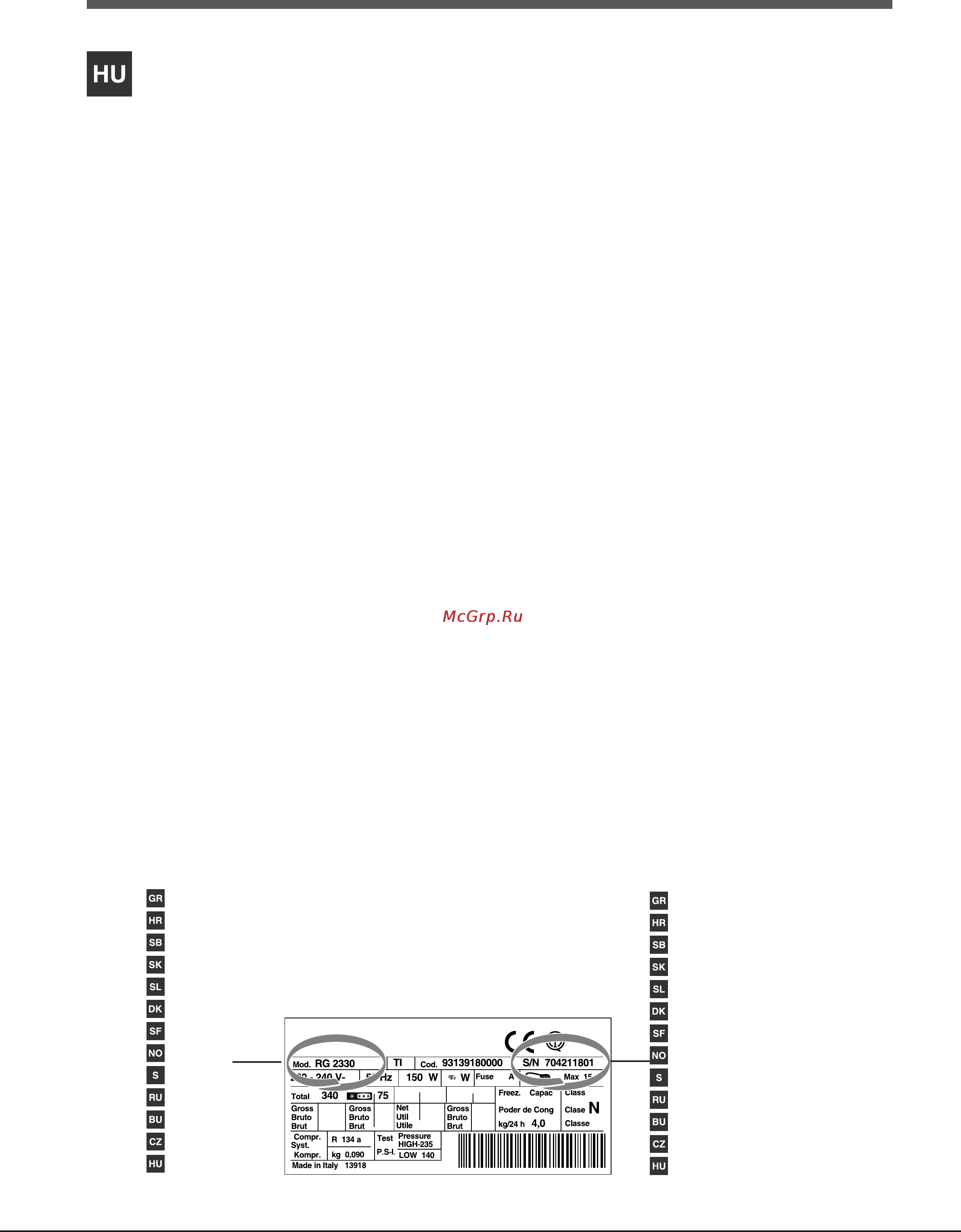 Hotpoint-Ariston E4D AA B C [8/27] Szervizszolgálat