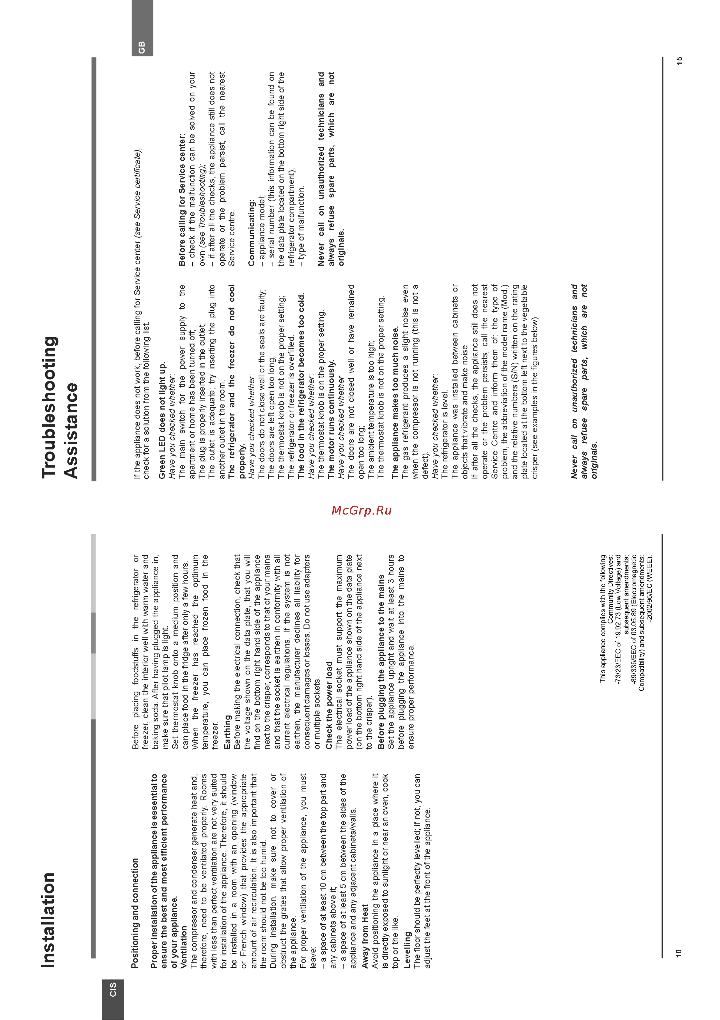 Hotpoint-Ariston HTM 1161.2 X [10/12] Assistance