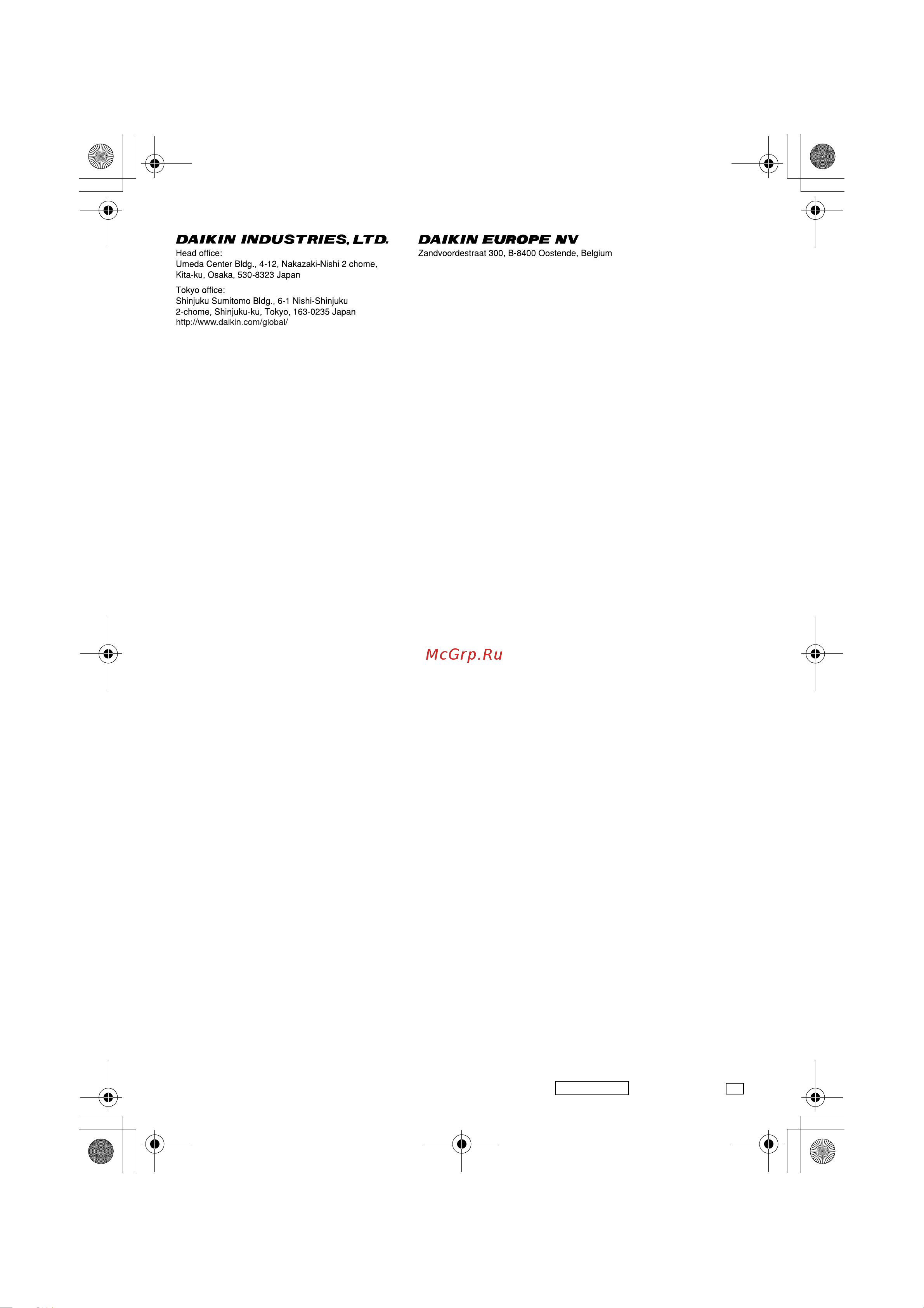 Daikin FTXG35CVMBW Инструкция по эксплуатации онлайн [2/30] 30771