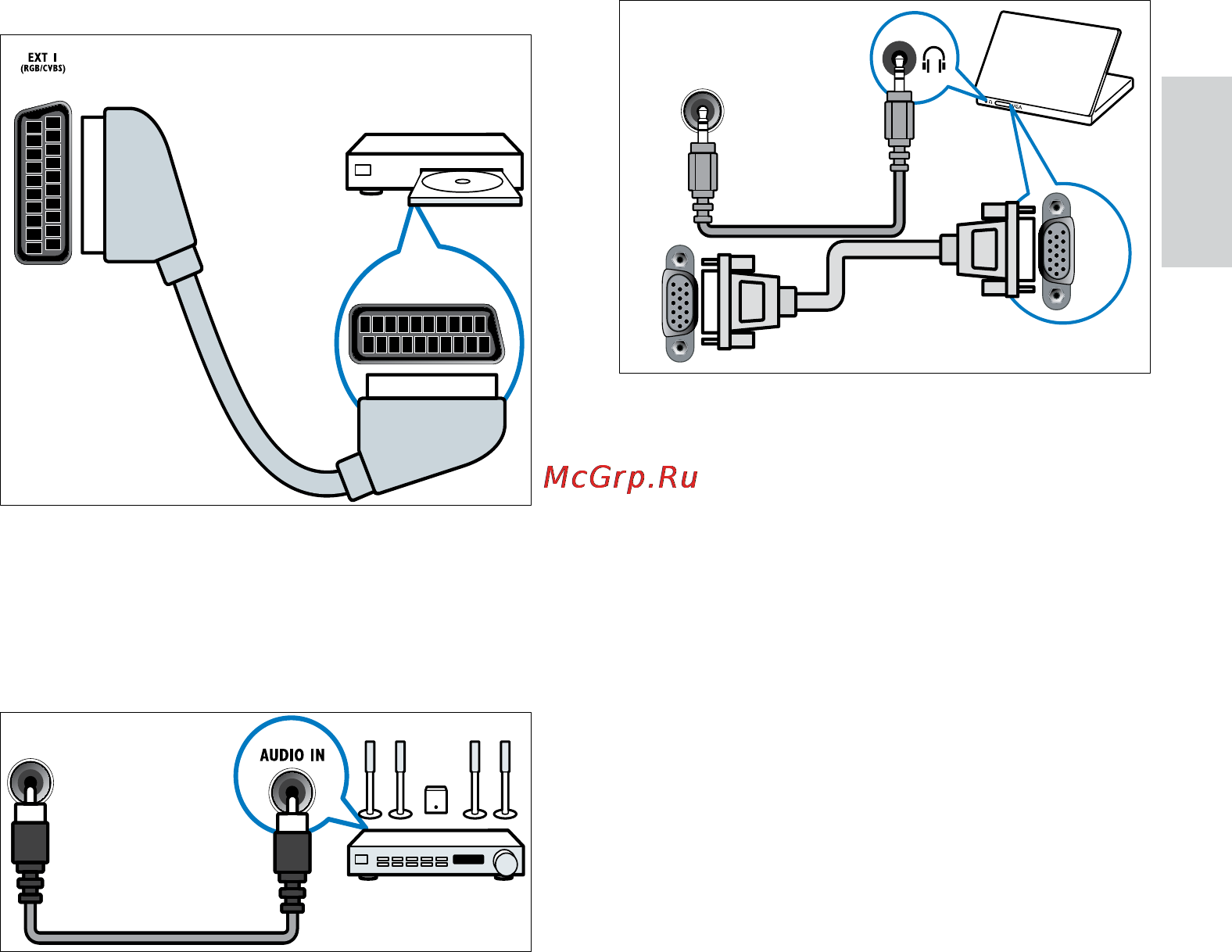 Philips 22PFL3805H/60 Инструкция по эксплуатации онлайн [47/65] 30803