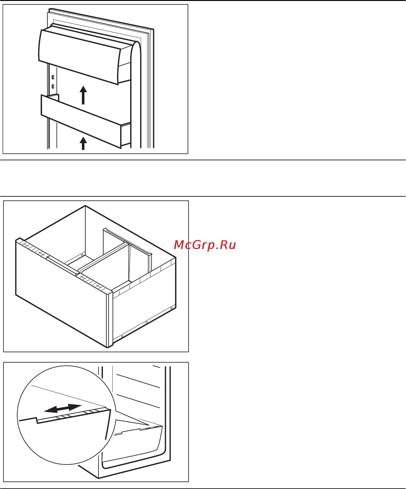 Electrolux ENF4451AOX [67/80] Kapı raflarının konumlandırılması