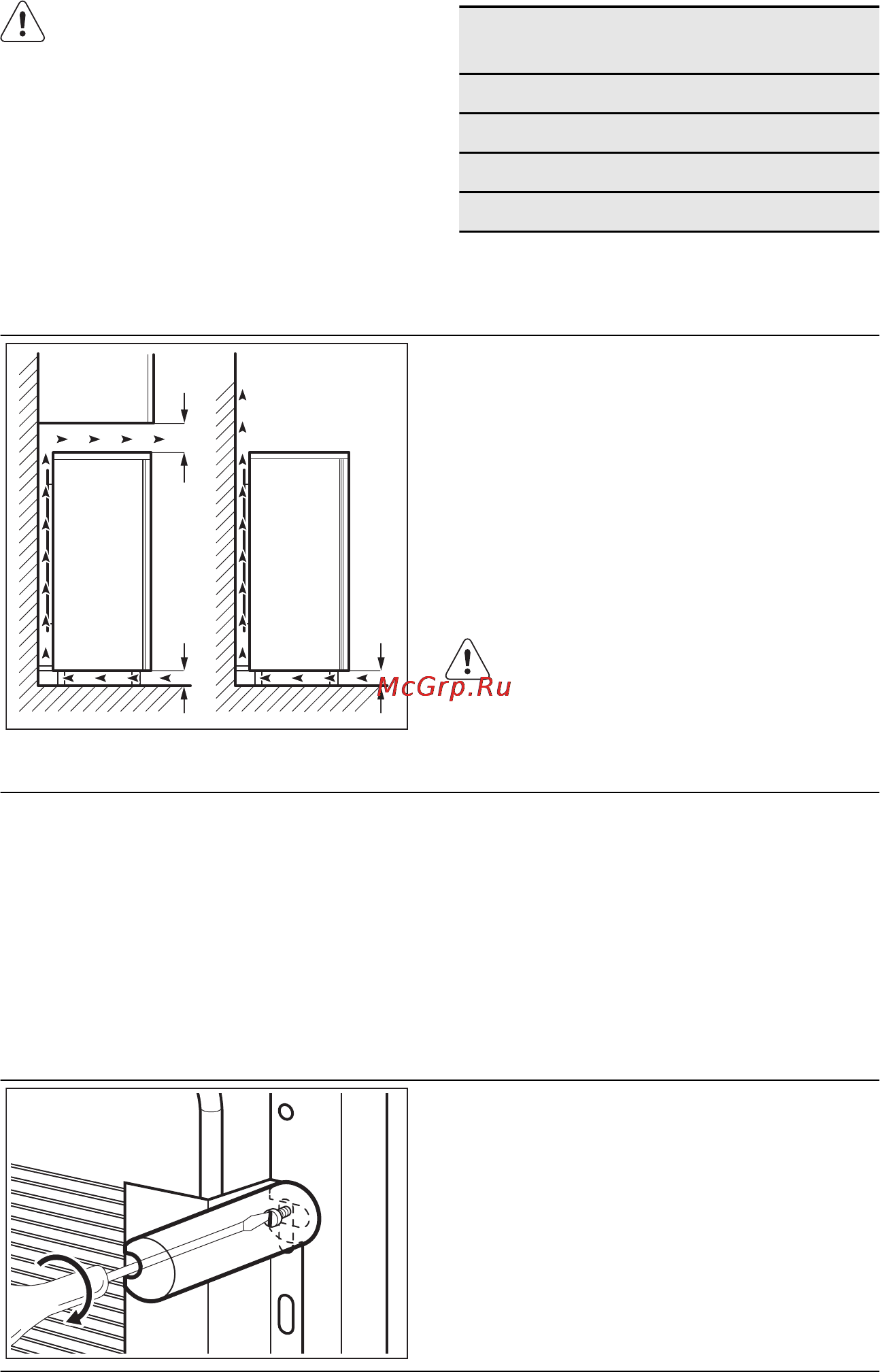 Electrolux ENF4450AOW [44/68] Montaj