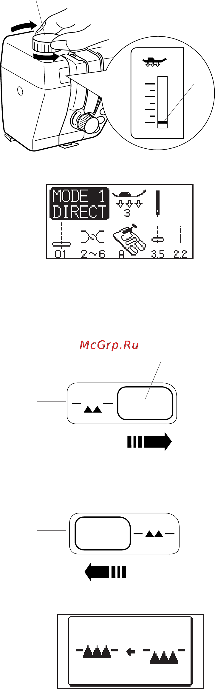 Janome Memory Craft 6600 [25/79] Отключение транспортера ткани