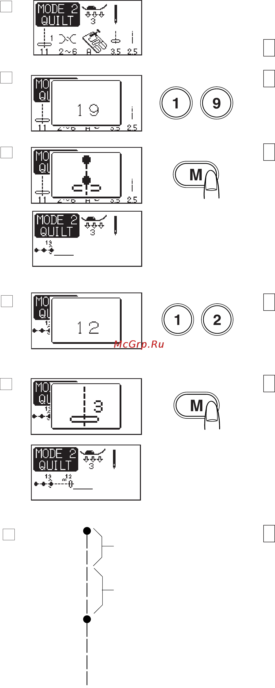 Janome Memory Craft 6600 [45/79] Сид