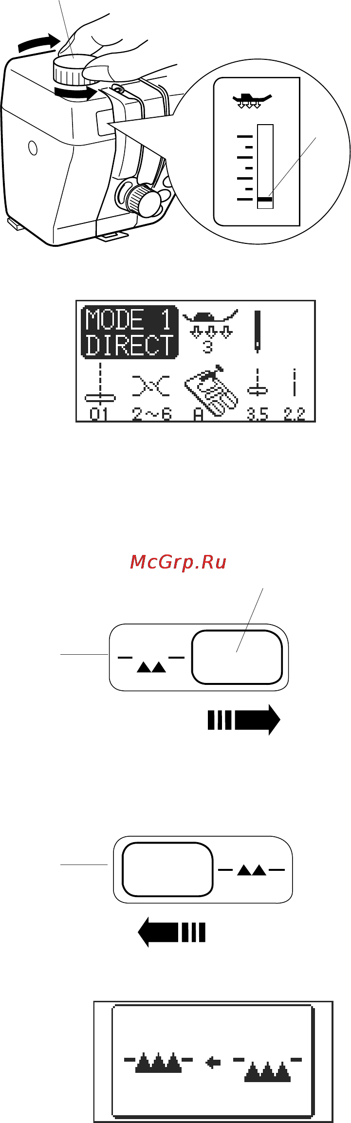 Janome Memory Craft 6500 [21/77] Отключение транспортера ткани