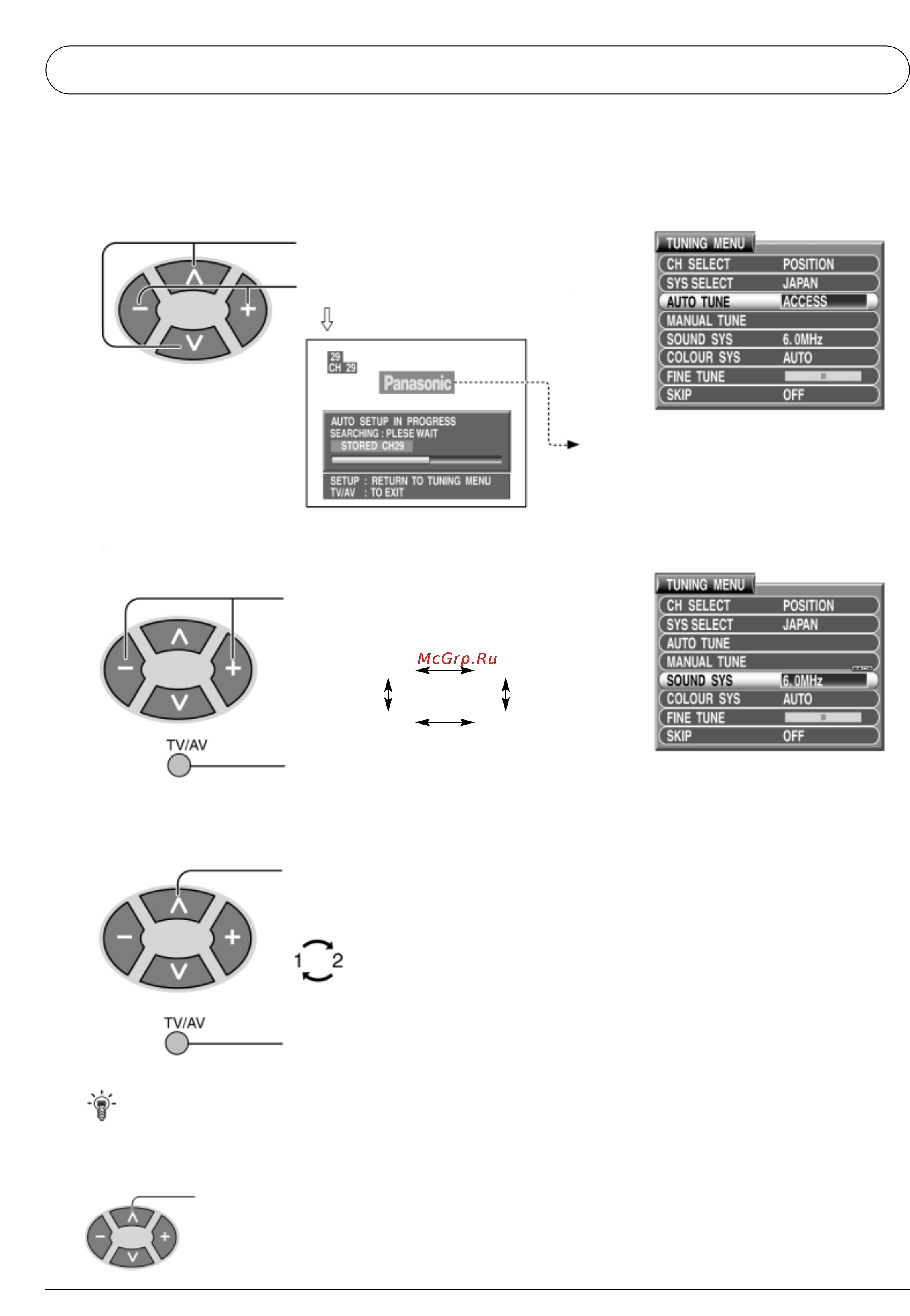 Panasonic TX-51P250H [26/44] Настройка каналов