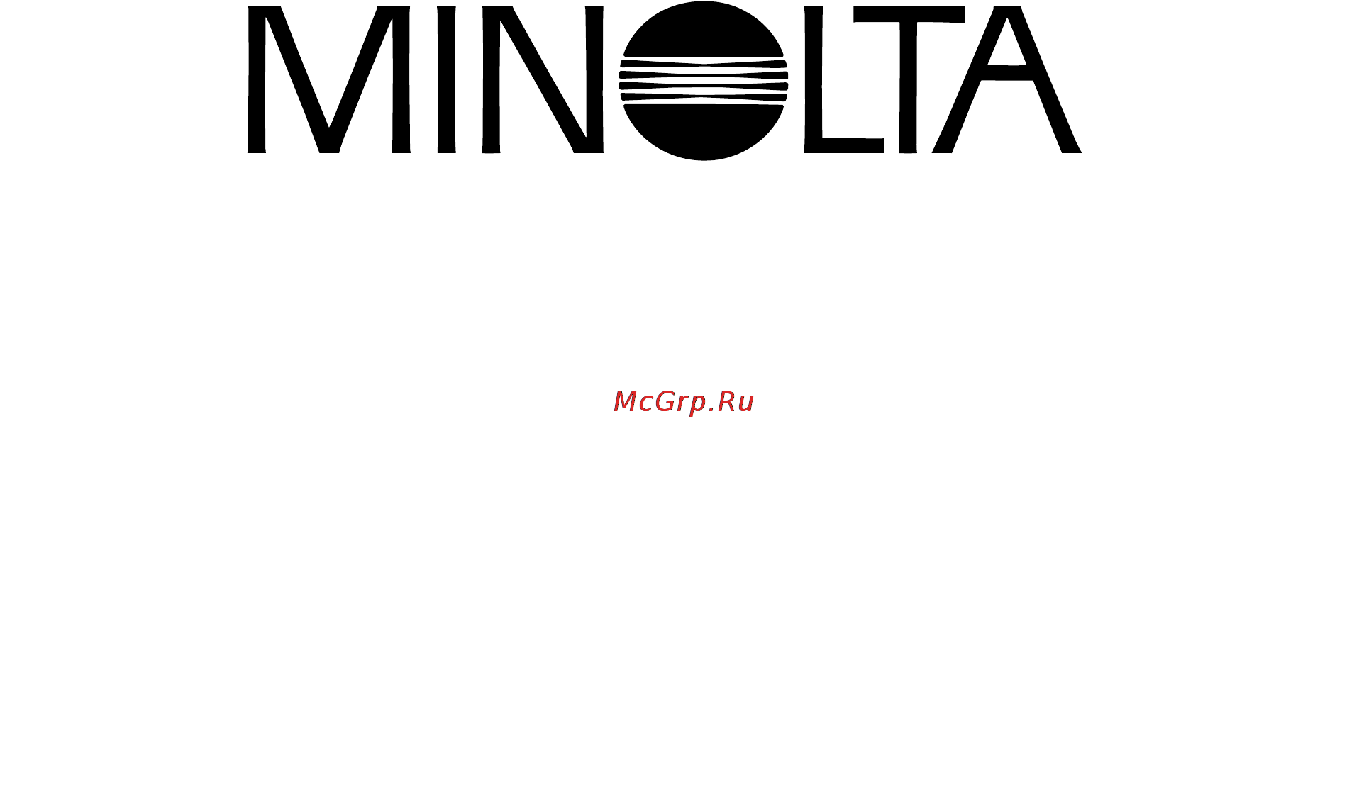Minolta Dimage S404 Инструкция по эксплуатации онлайн [116/116] 30914