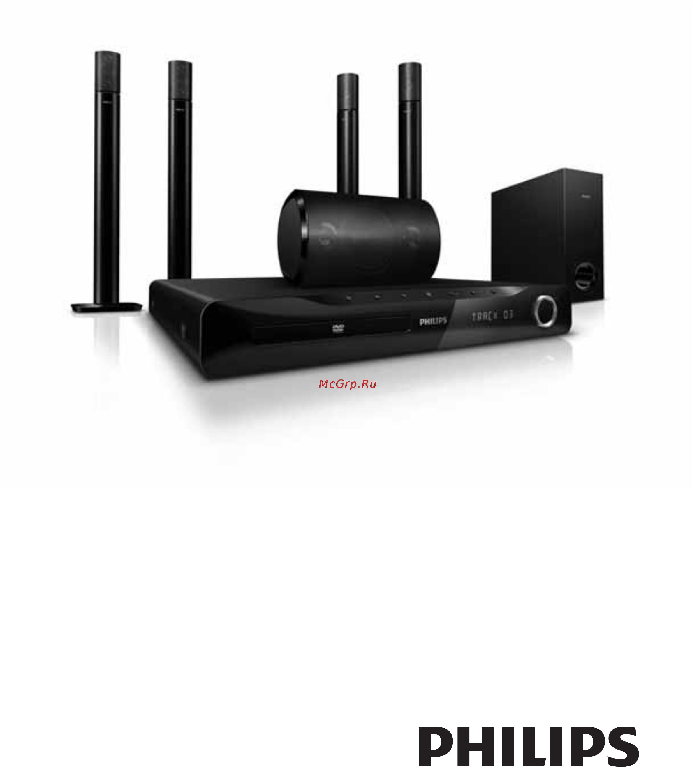 Philips HTS-3540/51 Инструкция по эксплуатации онлайн