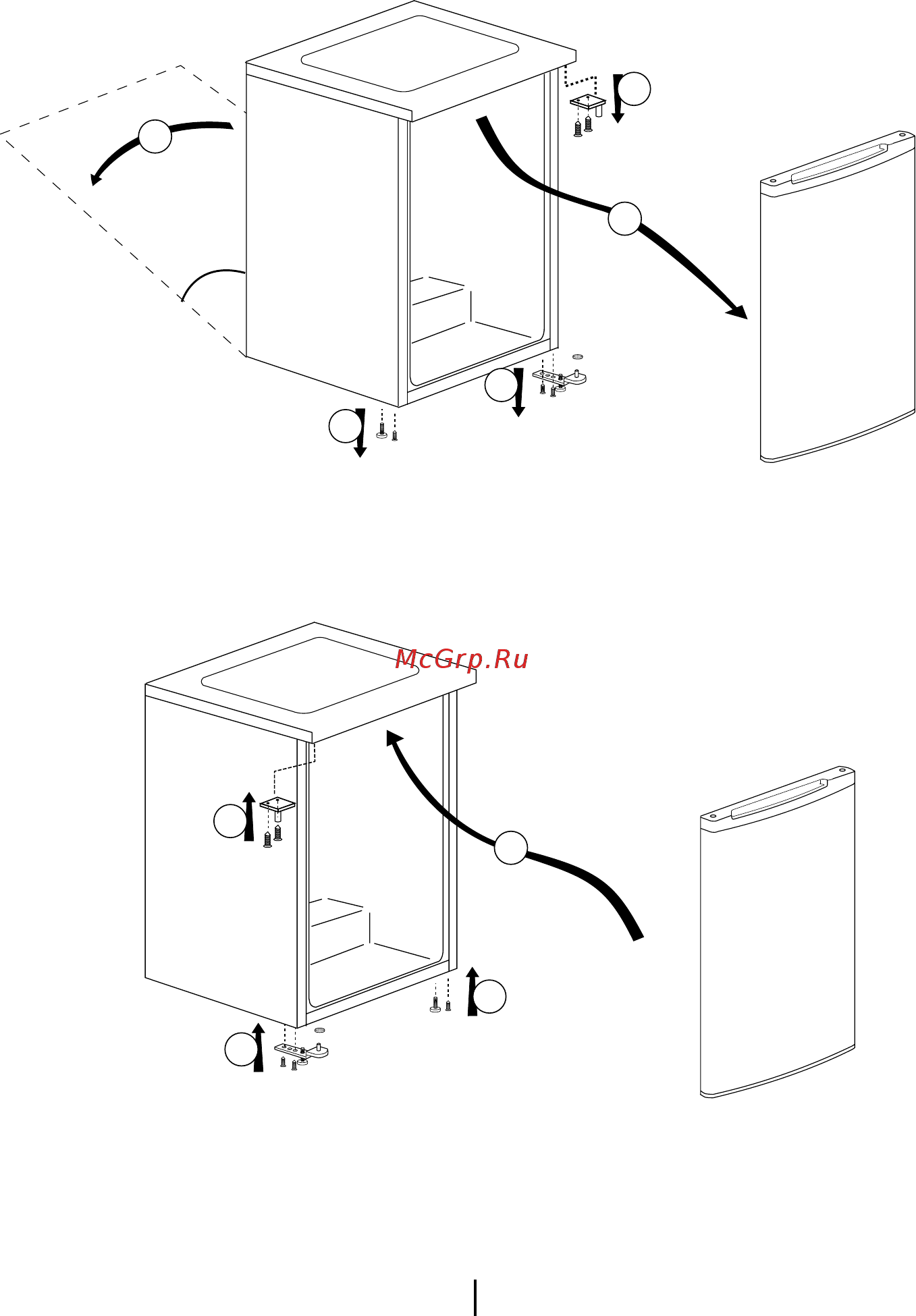 Beko TS1 90320 [13/45] Reversing the doors
