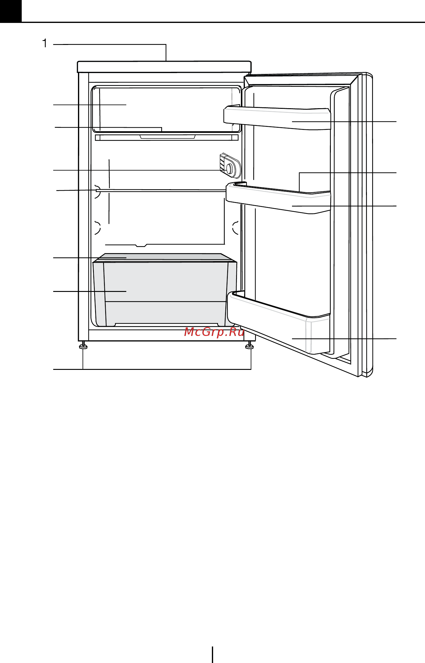 Beko TS1 90320 [25/45] Описание холодильника