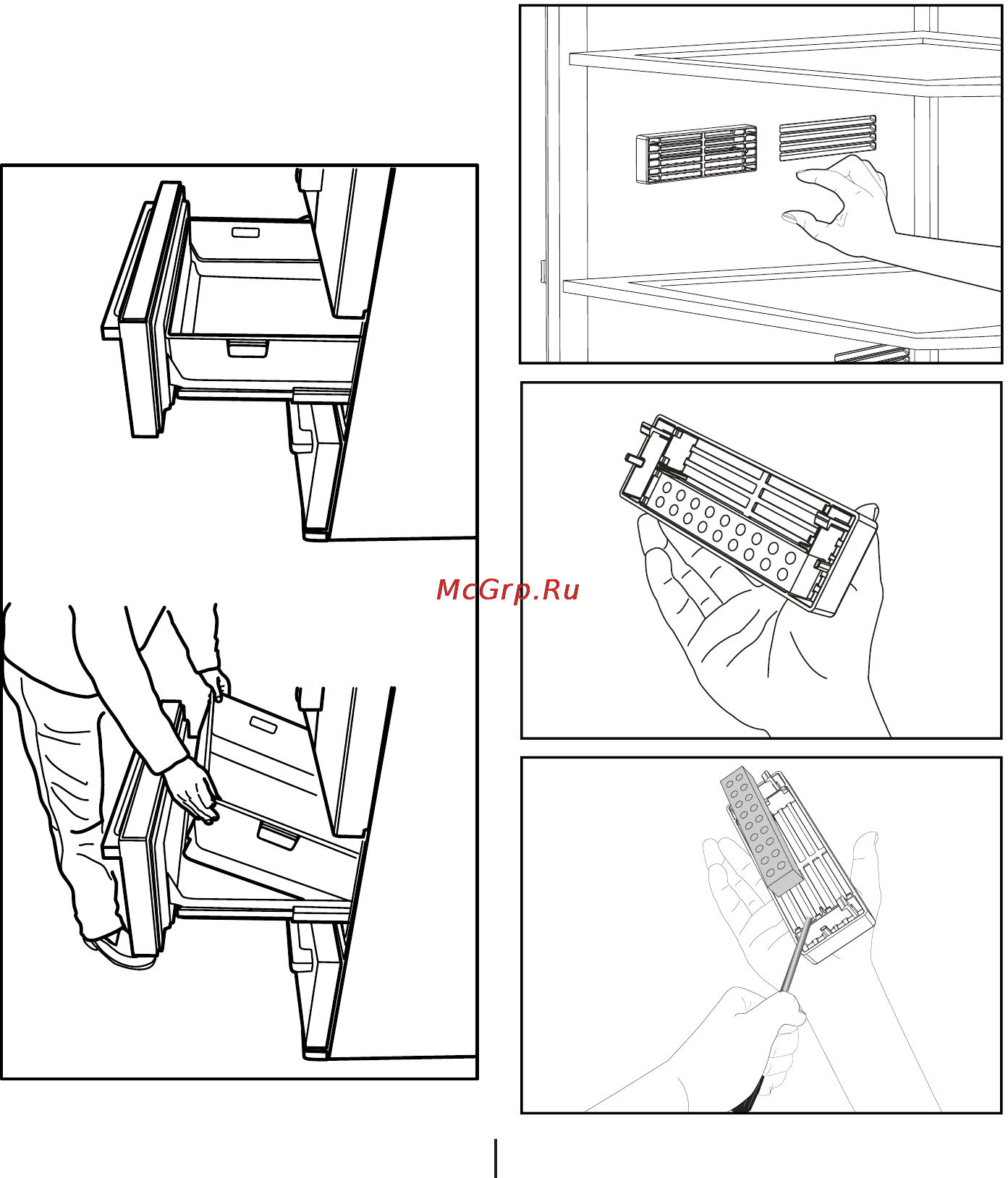 Beko CN 151720 DX [23/58] Telescopic drawer