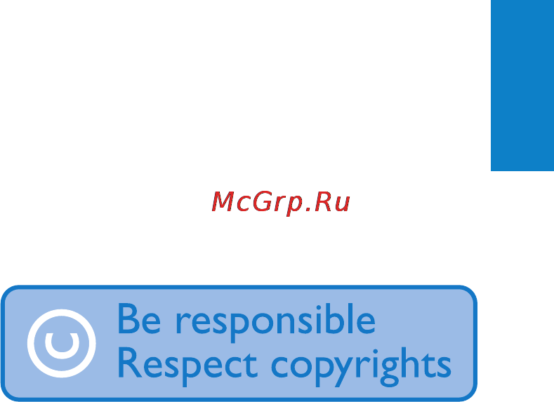 Philips GOGEAR SA3VBE04RH Инструкция по эксплуатации онлайн [5/52] 92081