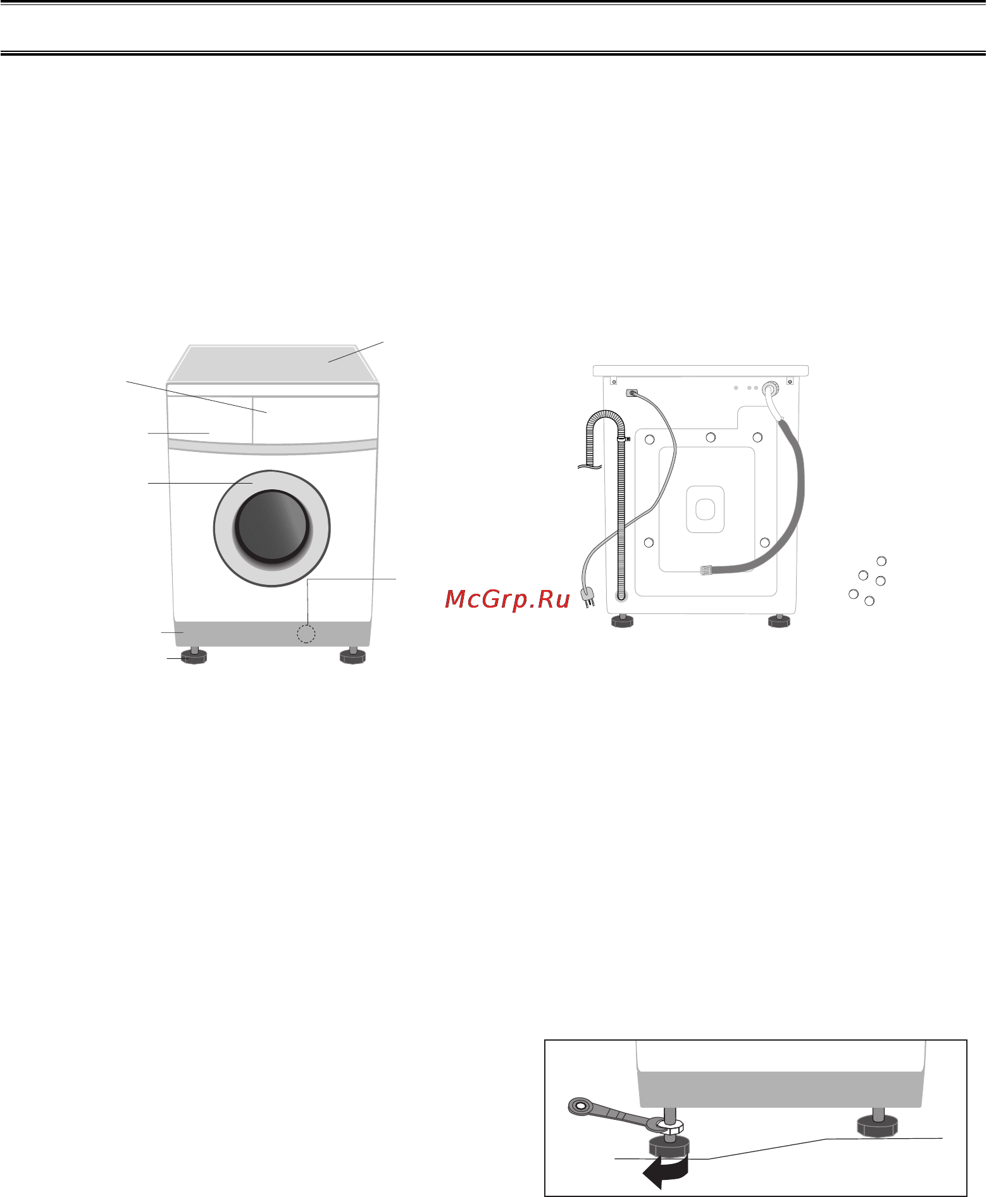 Samsung R1033 [3/14] Общий вид стиральной машины