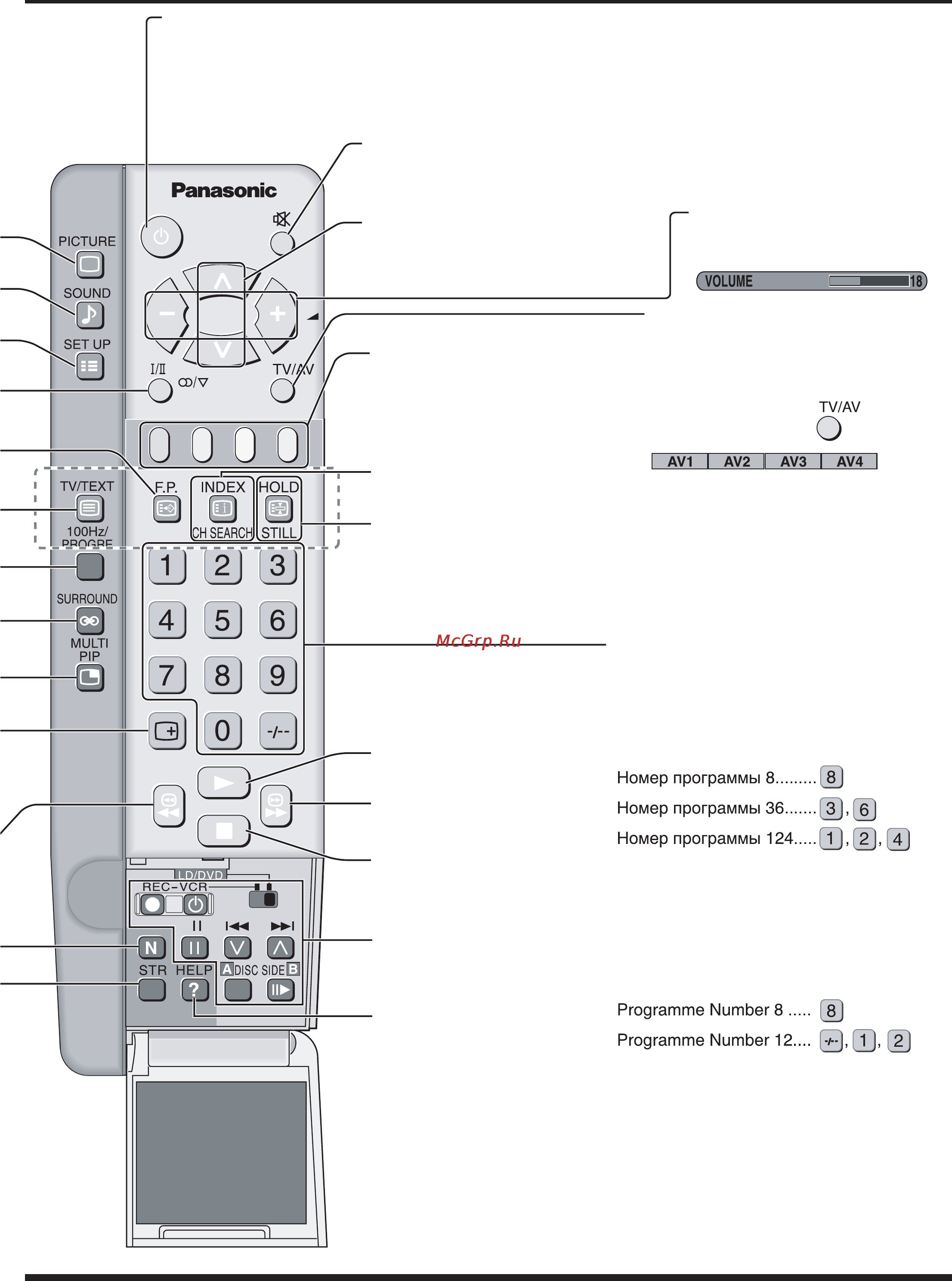 Panasonic TX-43P400H Инструкция по эксплуатации онлайн [15/44] 31119