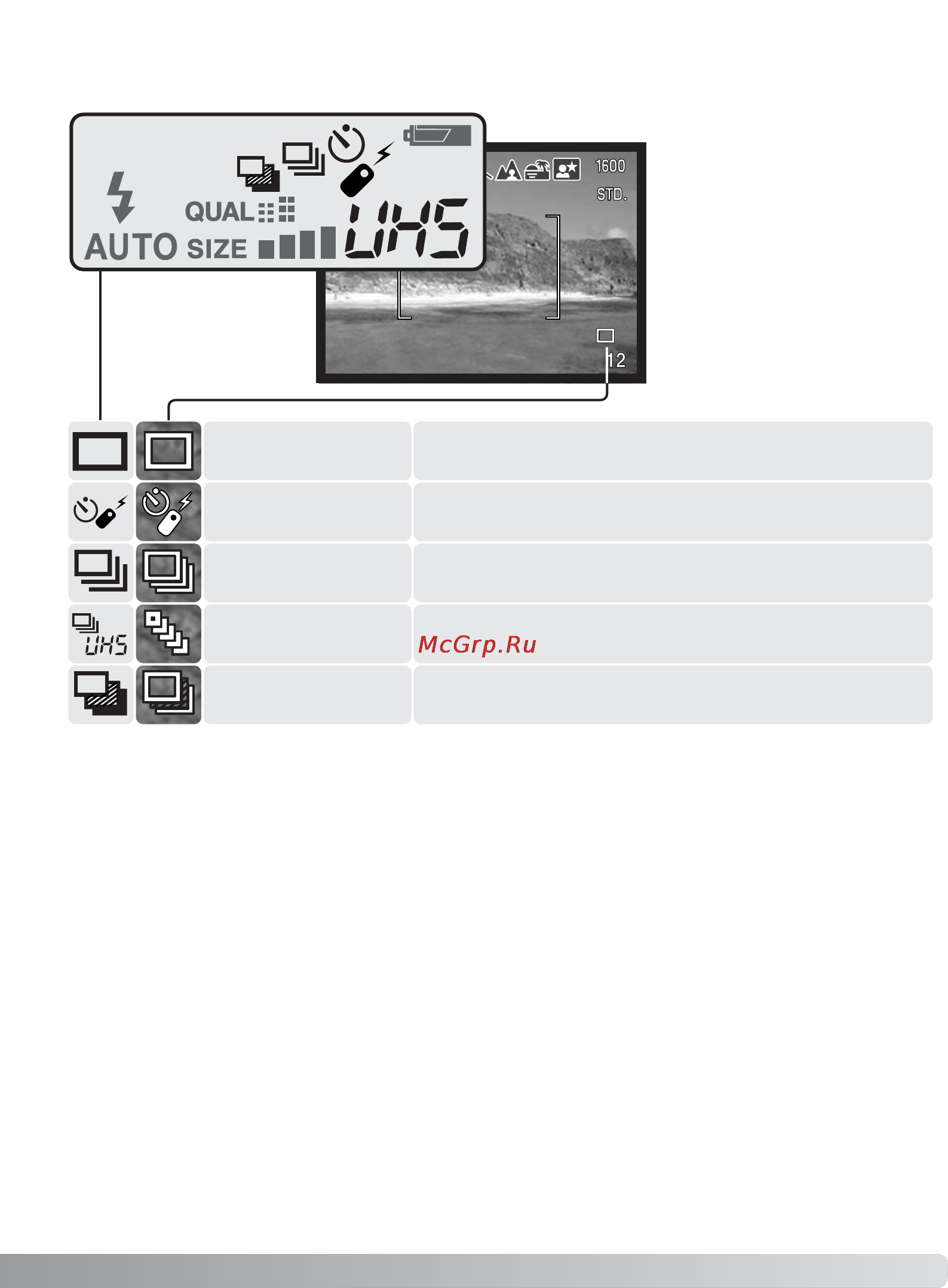 Minolta Dimage F300 [41/128] Режимы протяжки