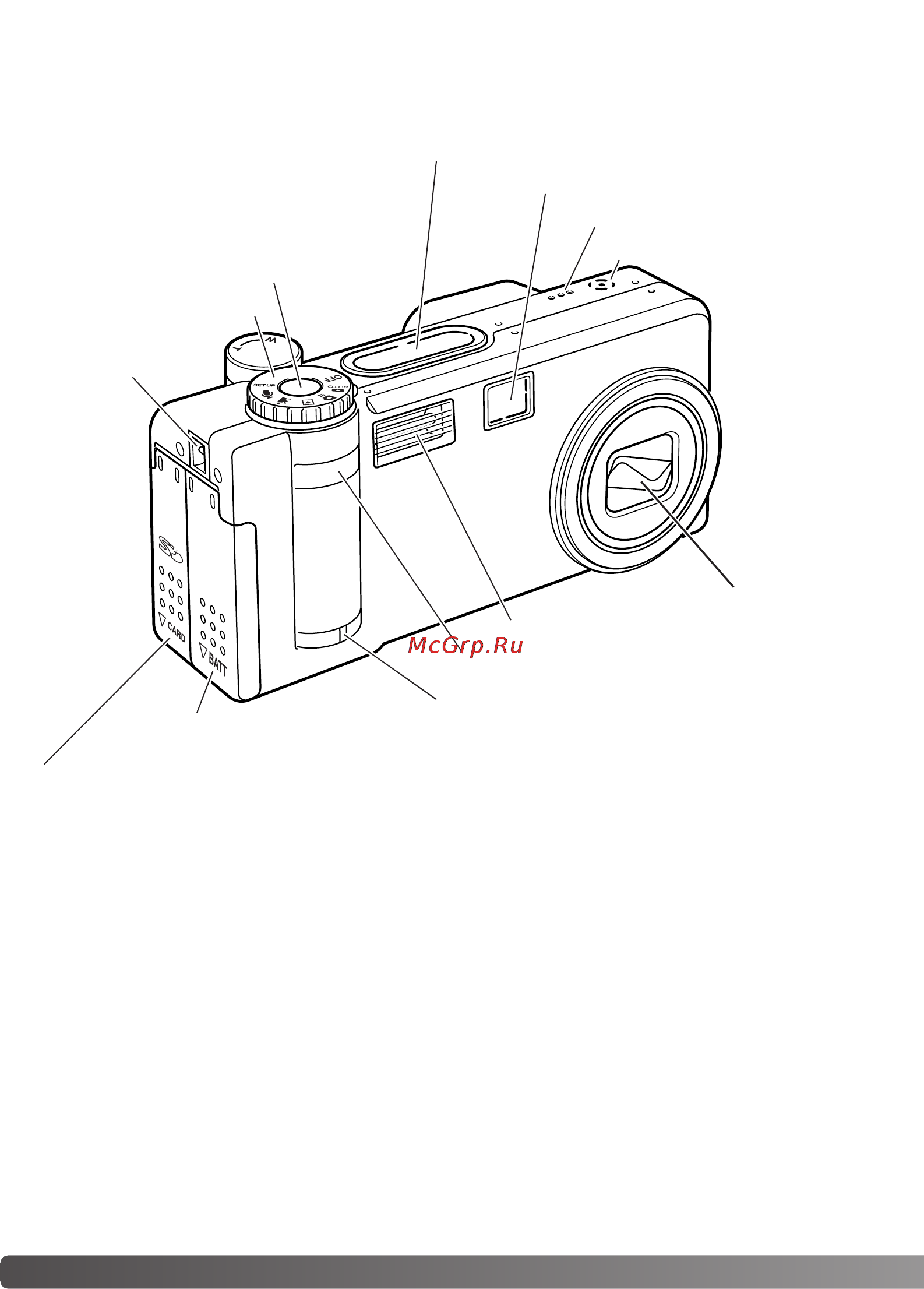 Minolta Dimage F200 [10/132] Корпус фотокамеры