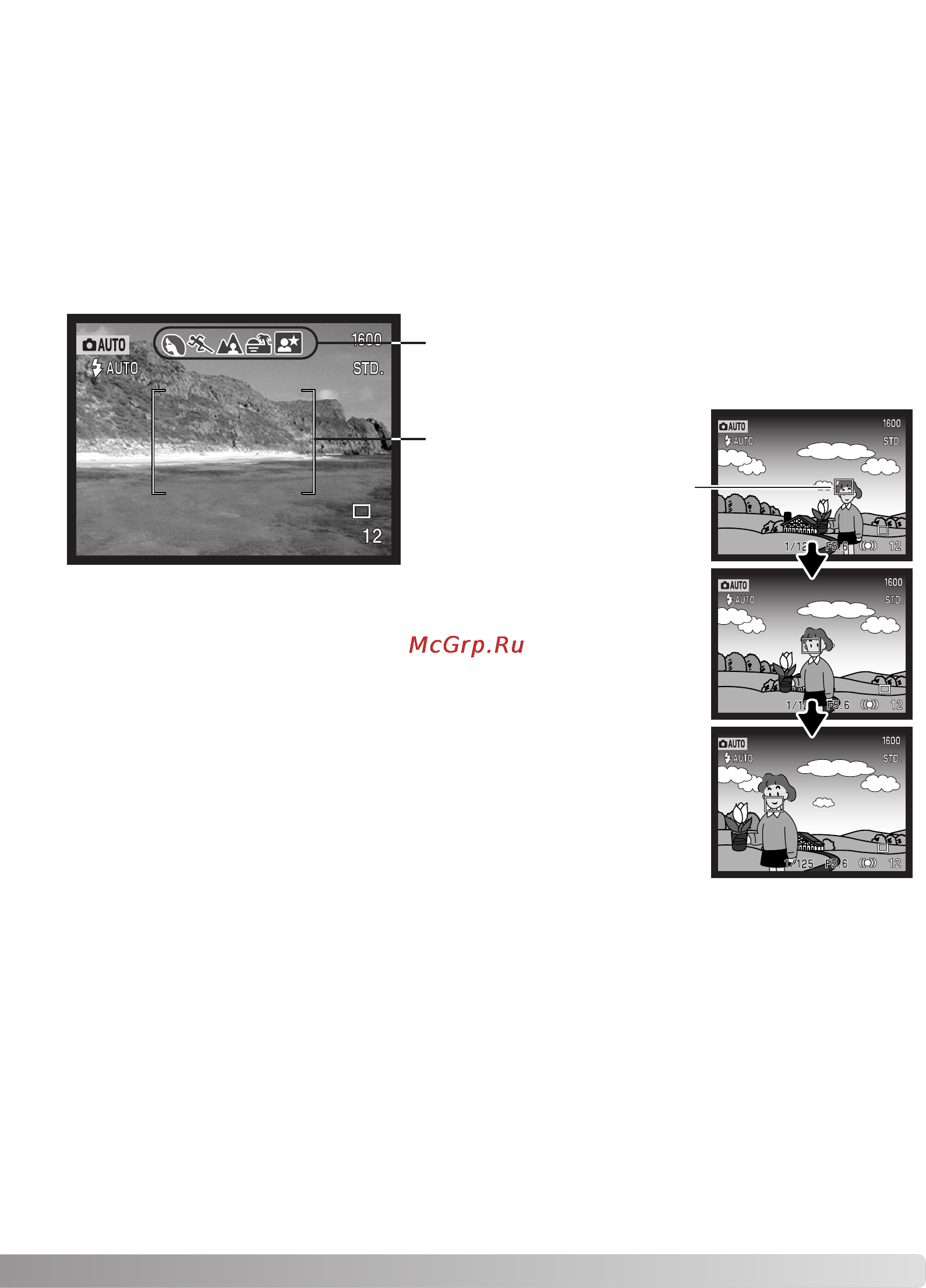 Minolta Dimage F200 [25/132] О работе фотокамеры