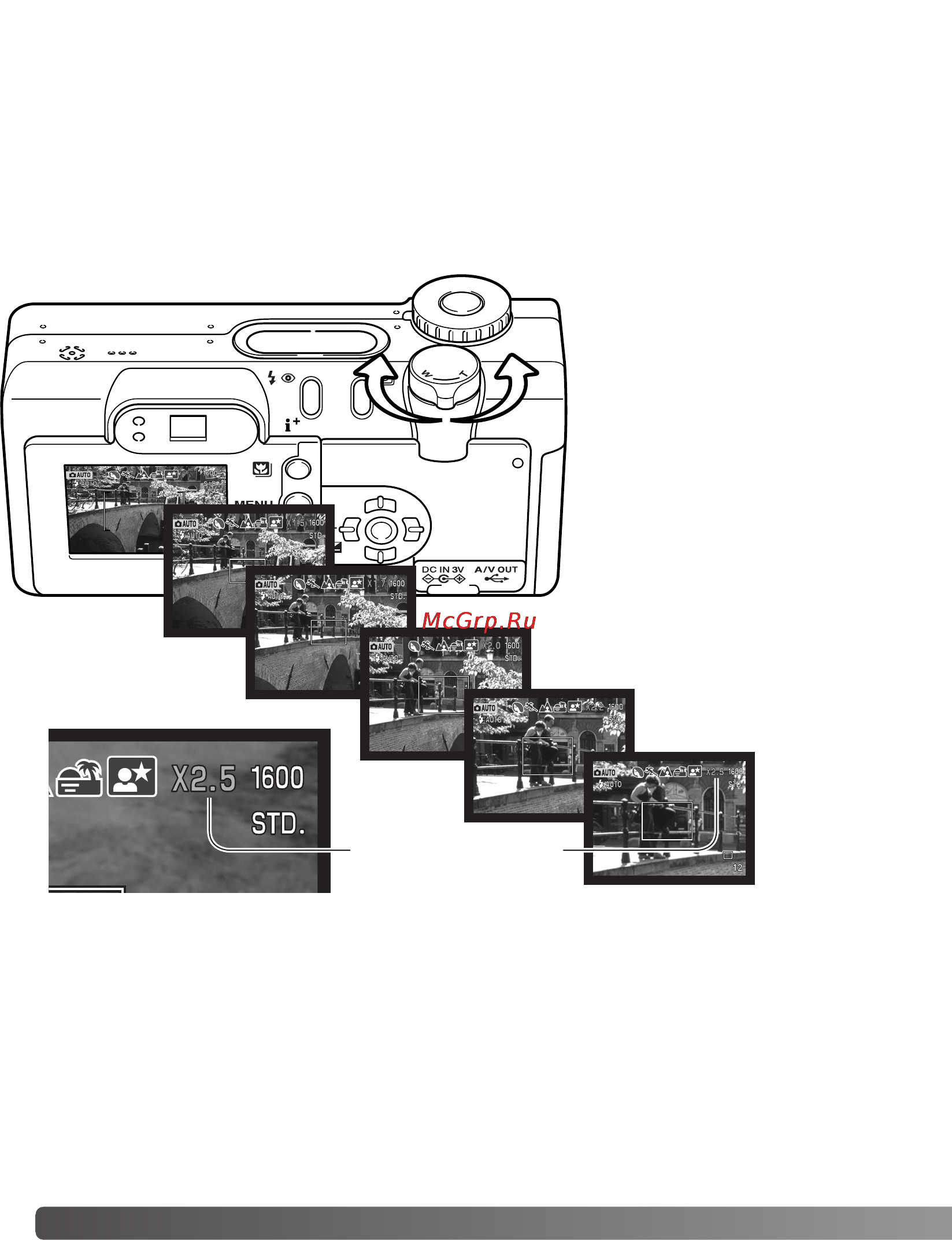 Minolta Dimage F200 [48/132] Цифровой зум