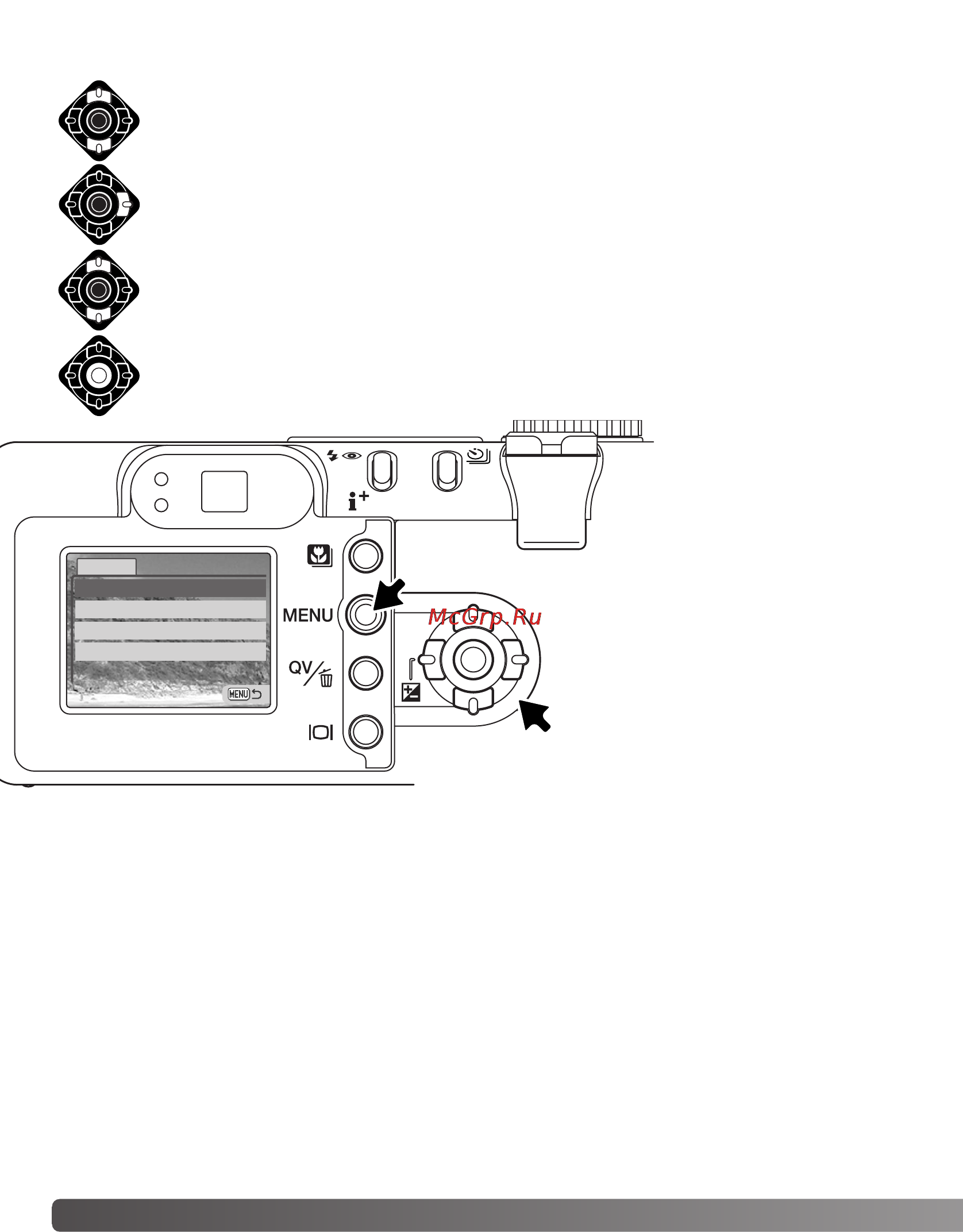 Minolta Dimage F200 [78/132] Navigating the movie menu