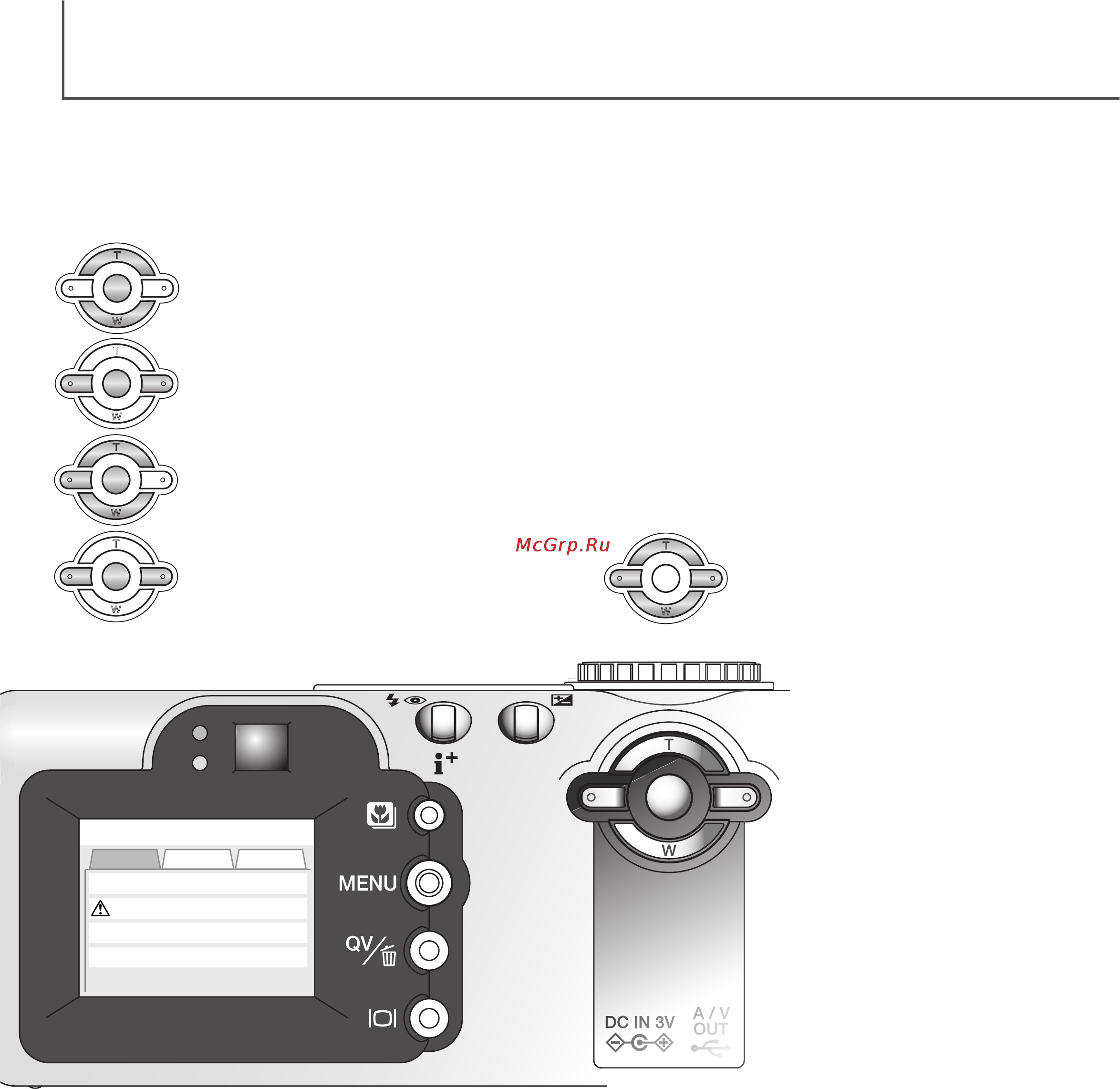 Minolta Dimage F100 [96/128] Навигация по меню режима установок