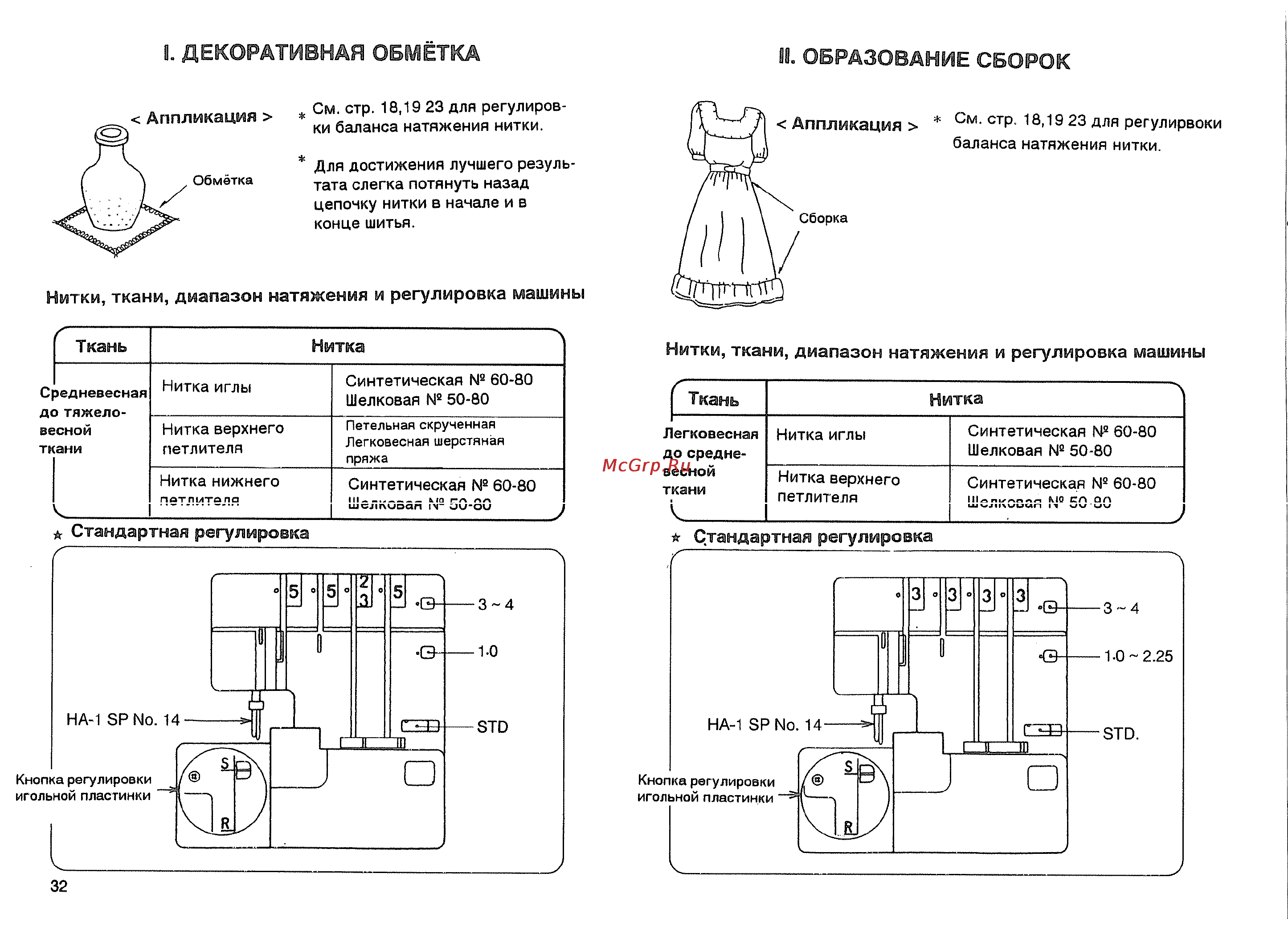 Janome MyLock 835D [34/41] I декоративная обмётка ii образование сборок